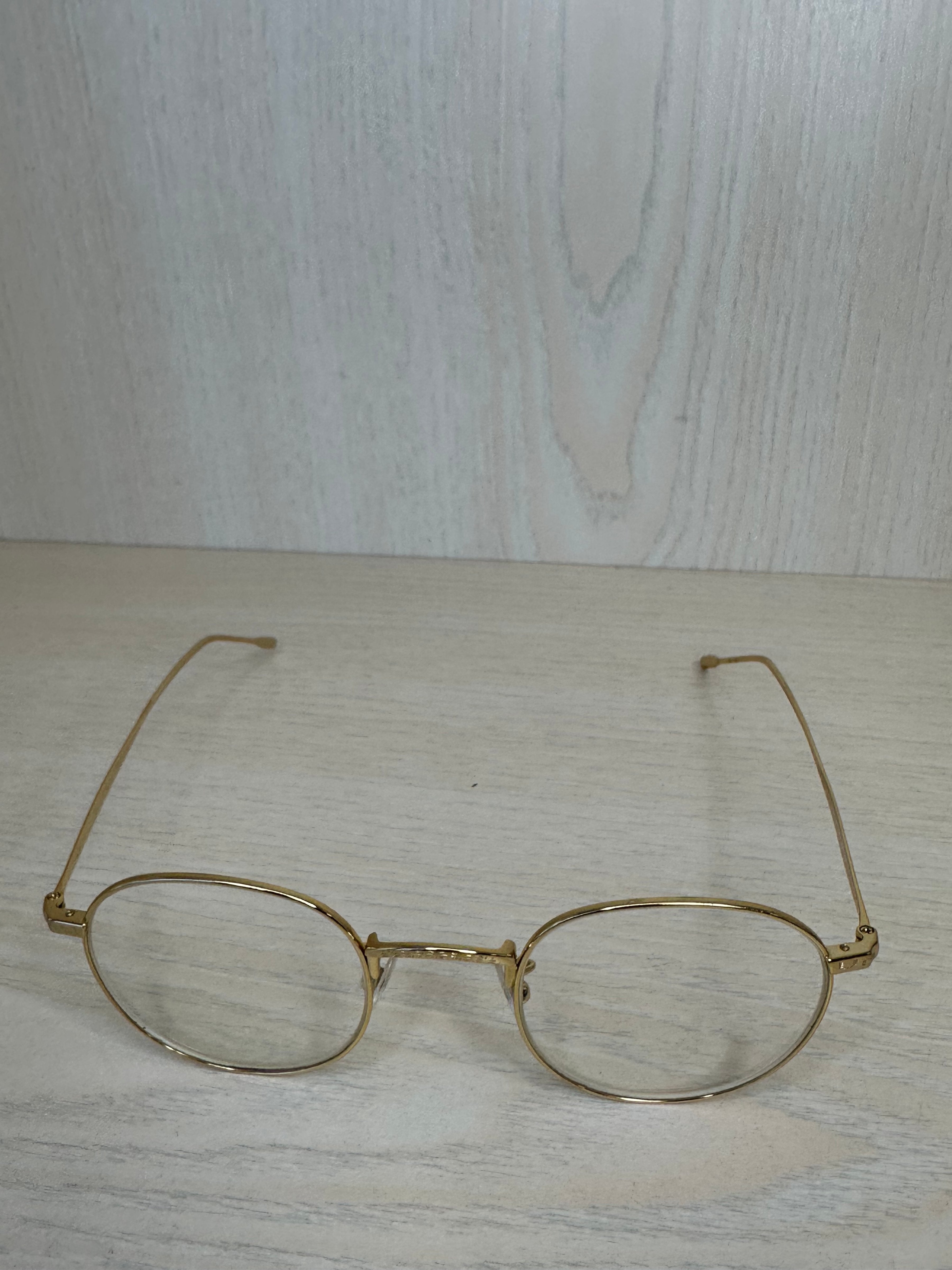 Ace & Tate Caines Brille – Gold, 46-24-150, Metall, Zustand: Gut
