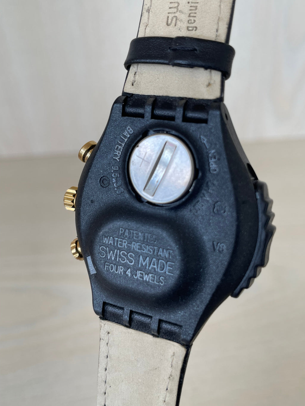 Swatch Uhr Blue Ring SOB405, Blau, Sehr Gut, 23,5 cm, 3,6 cm, Quarz