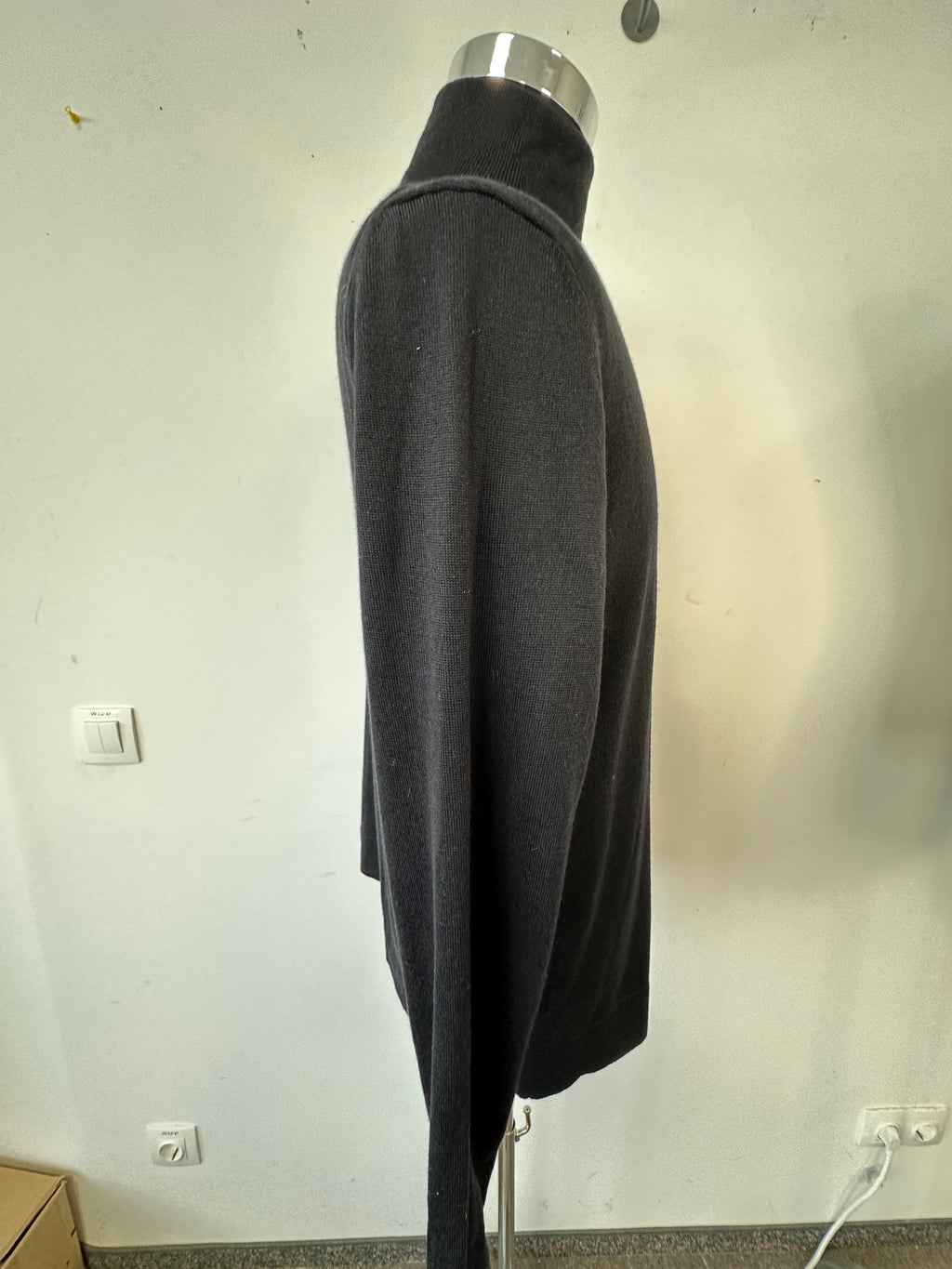 Strellson Rollkragenpullover Schwarz, Gr. L – Feinstrick, Sehr Guter Zustand