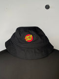 Santa Cruz “Classic Dot” Bucket Hat – Black, One Size, Like New
