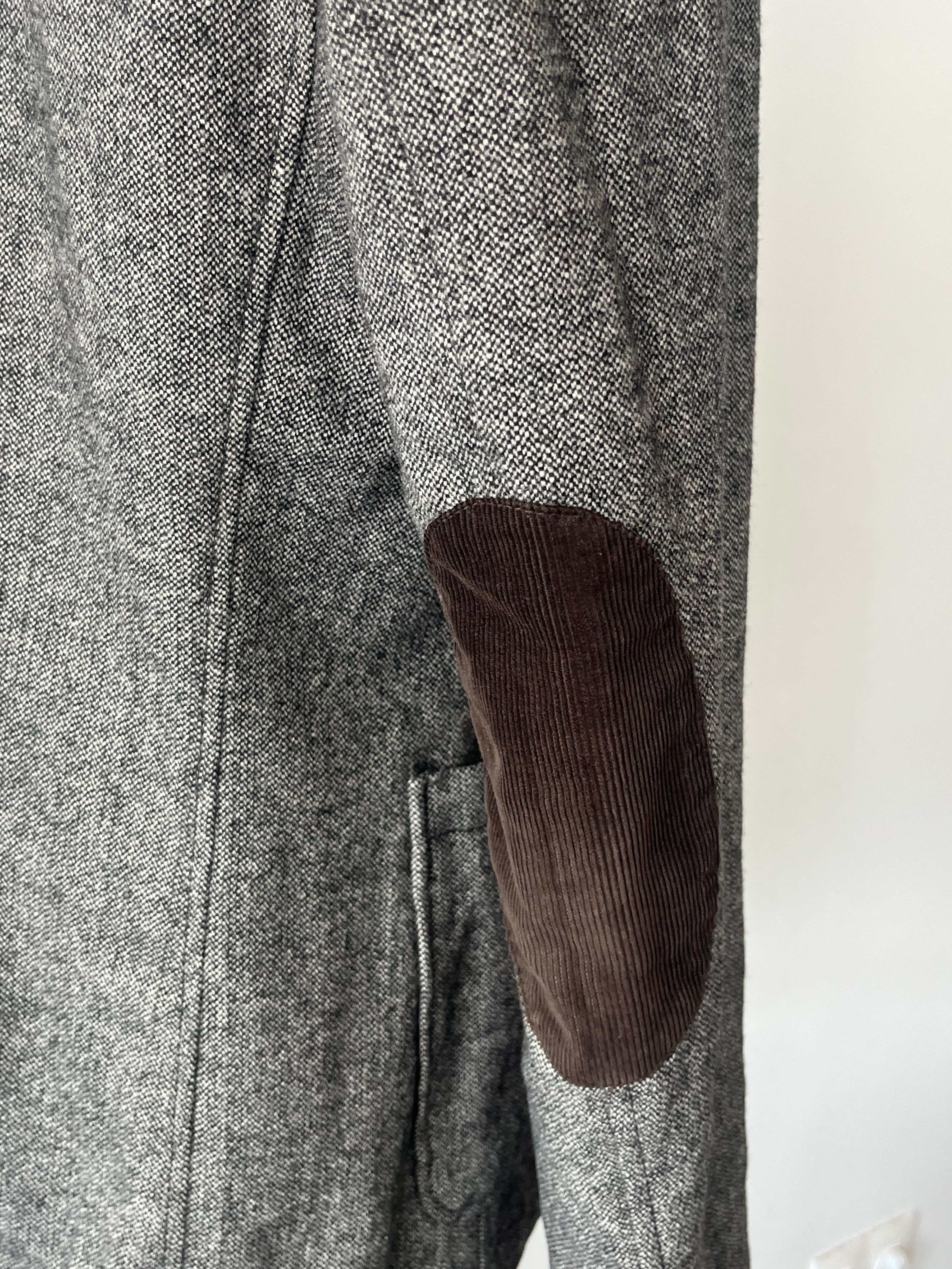 s.Oliver Gray Wool Blend Blazer, Size L - Very Good Condition