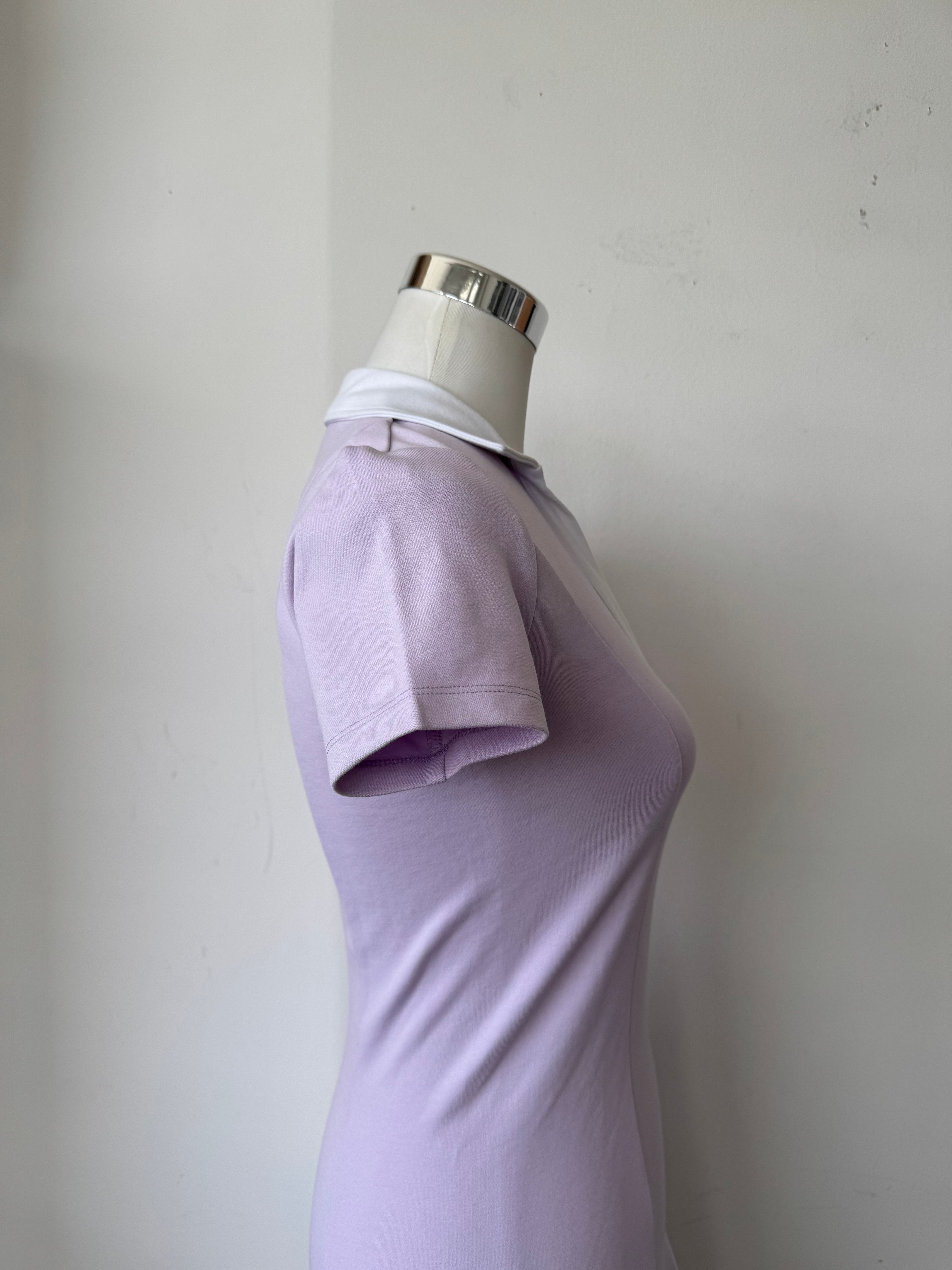 Tommy Hilfiger Polo Dress XS Light Pink White Collar Very Good Condition