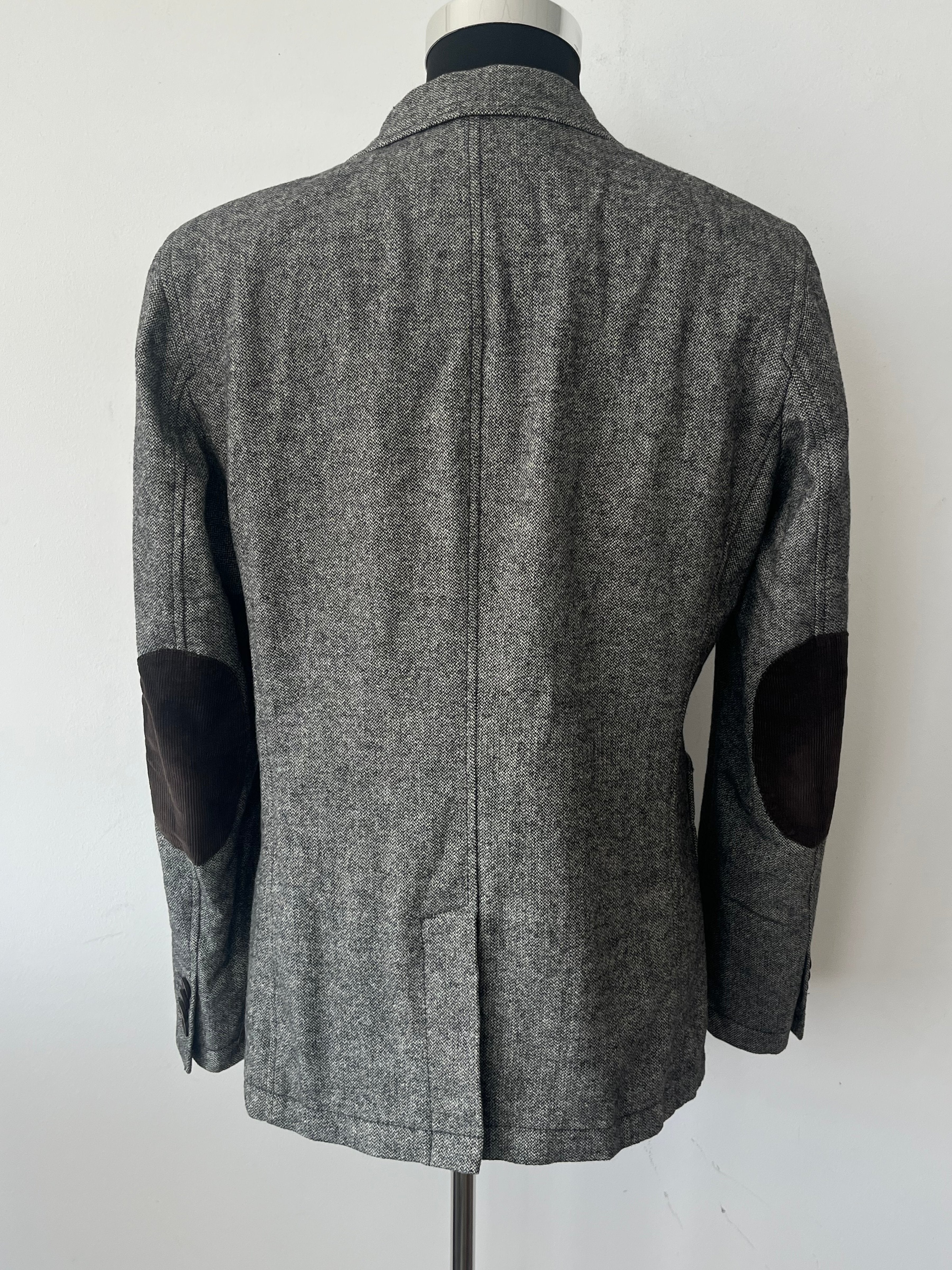 s.Oliver Gray Wool Blend Blazer, Size L - Very Good Condition