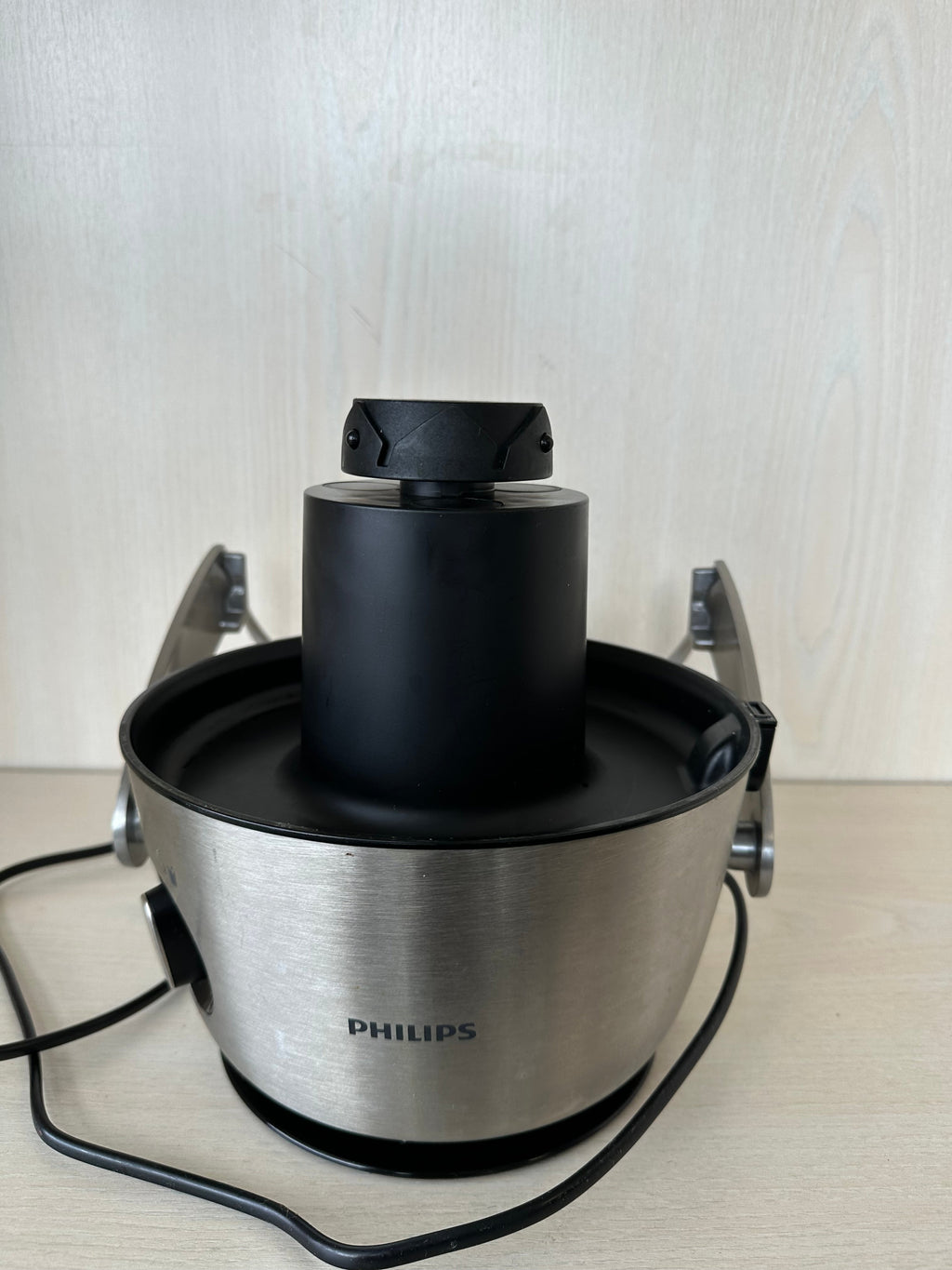 Philips Entsafter Avance HR1921, 1L, Edelstahl/Schwarz, guter Zustand