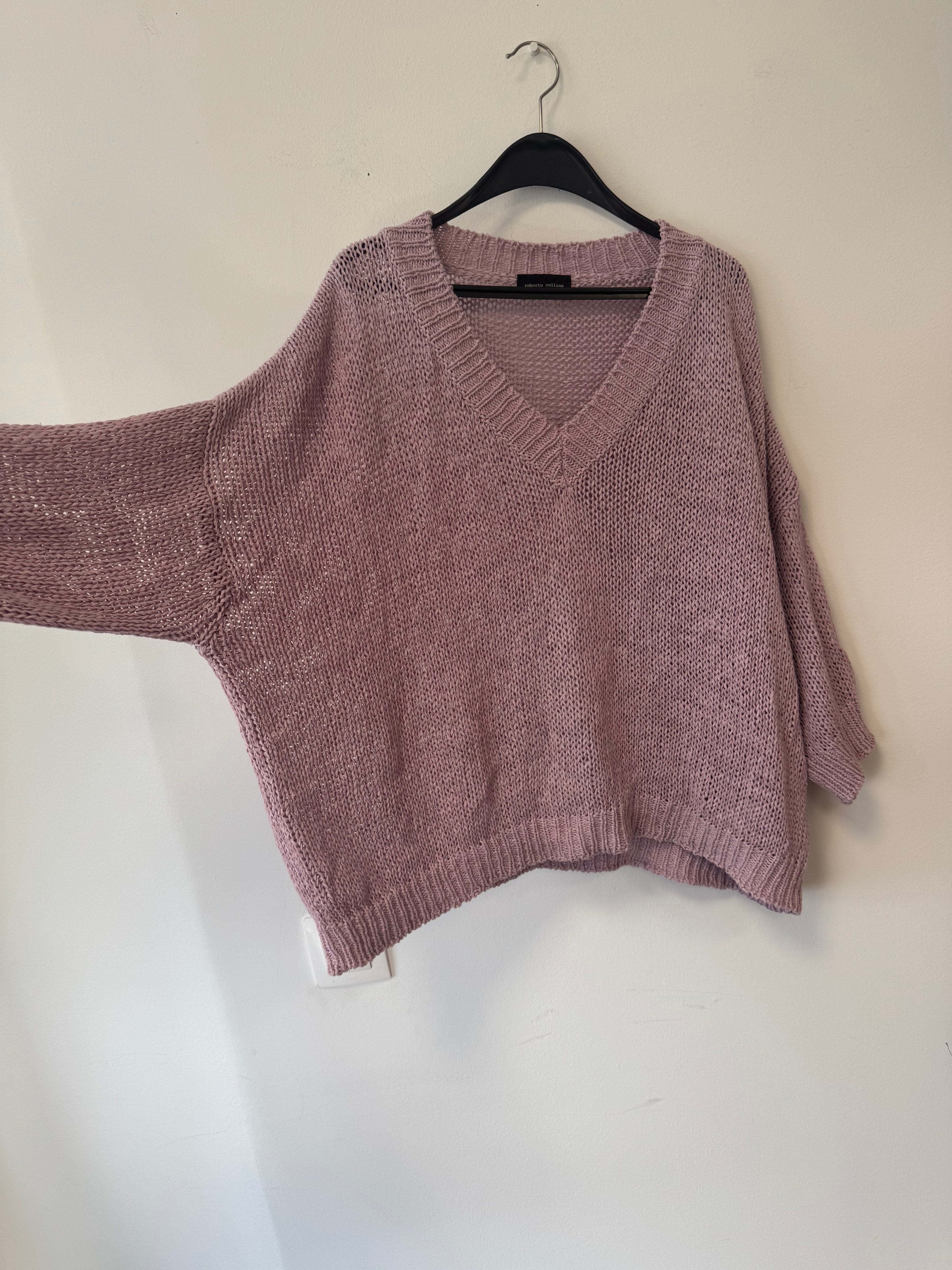 Roberto Collina Blush Strickpullover, Größe L, Zustand: Gut