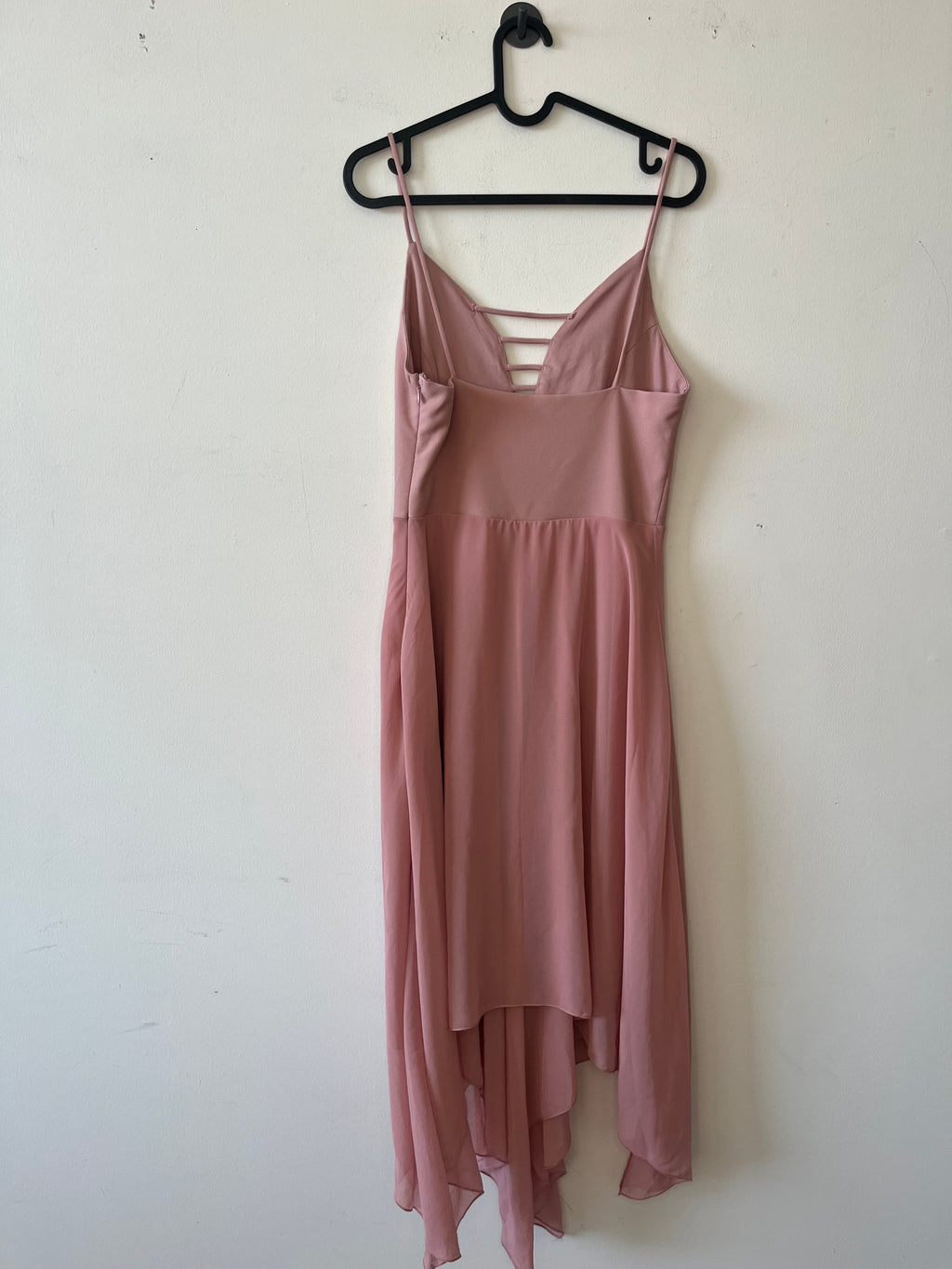 Trendyol Pink Midi Dress, Size 38, Very Good Condition