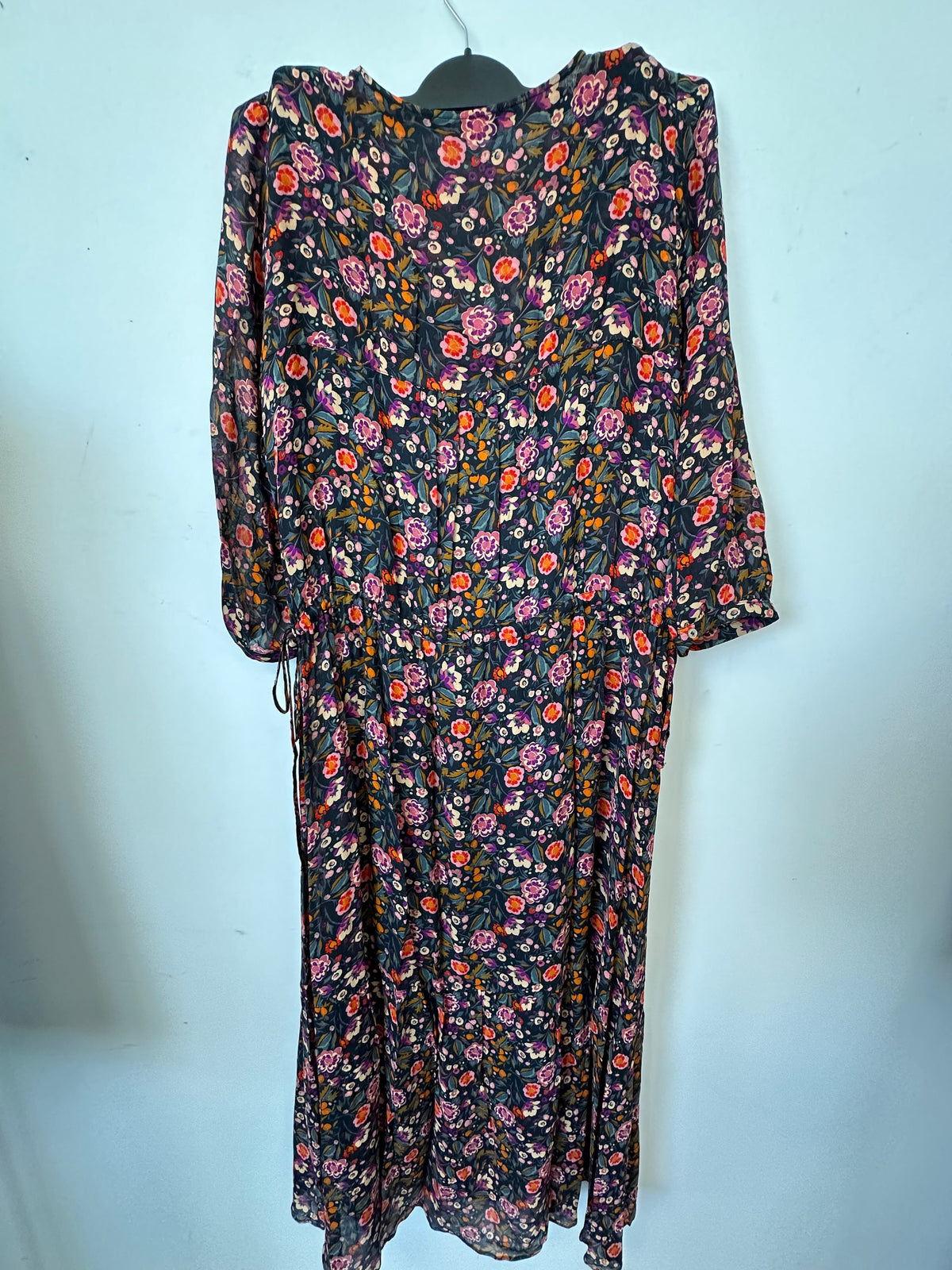 SET Floral Midi Dress, Multicolor, Medium, Very Good Condition