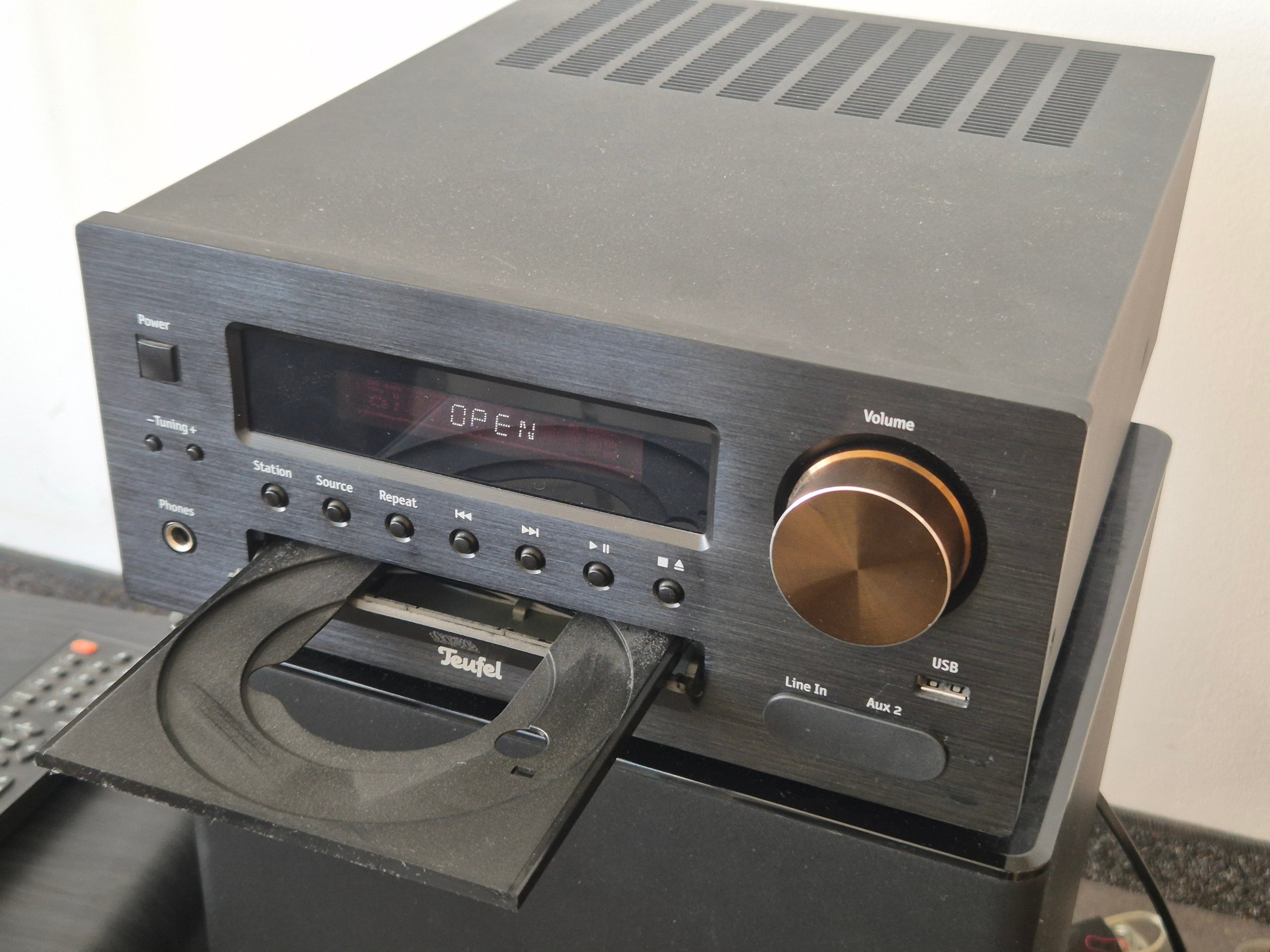 Teufel Stereo Sound System IP 42 CR, Black, Good Condition