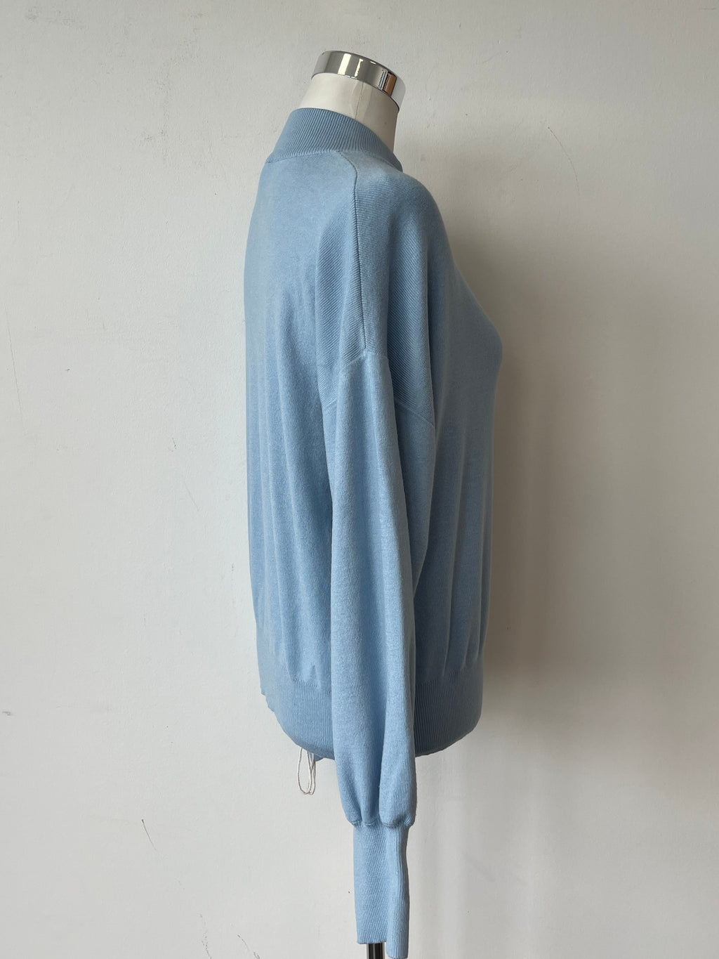 Essentia Women's Wool Cardigan, Light Blue, EU 40/42, Poor Condition