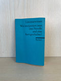 Reclam Guide: Analyzing Novellas & Short Stories (German, Used)