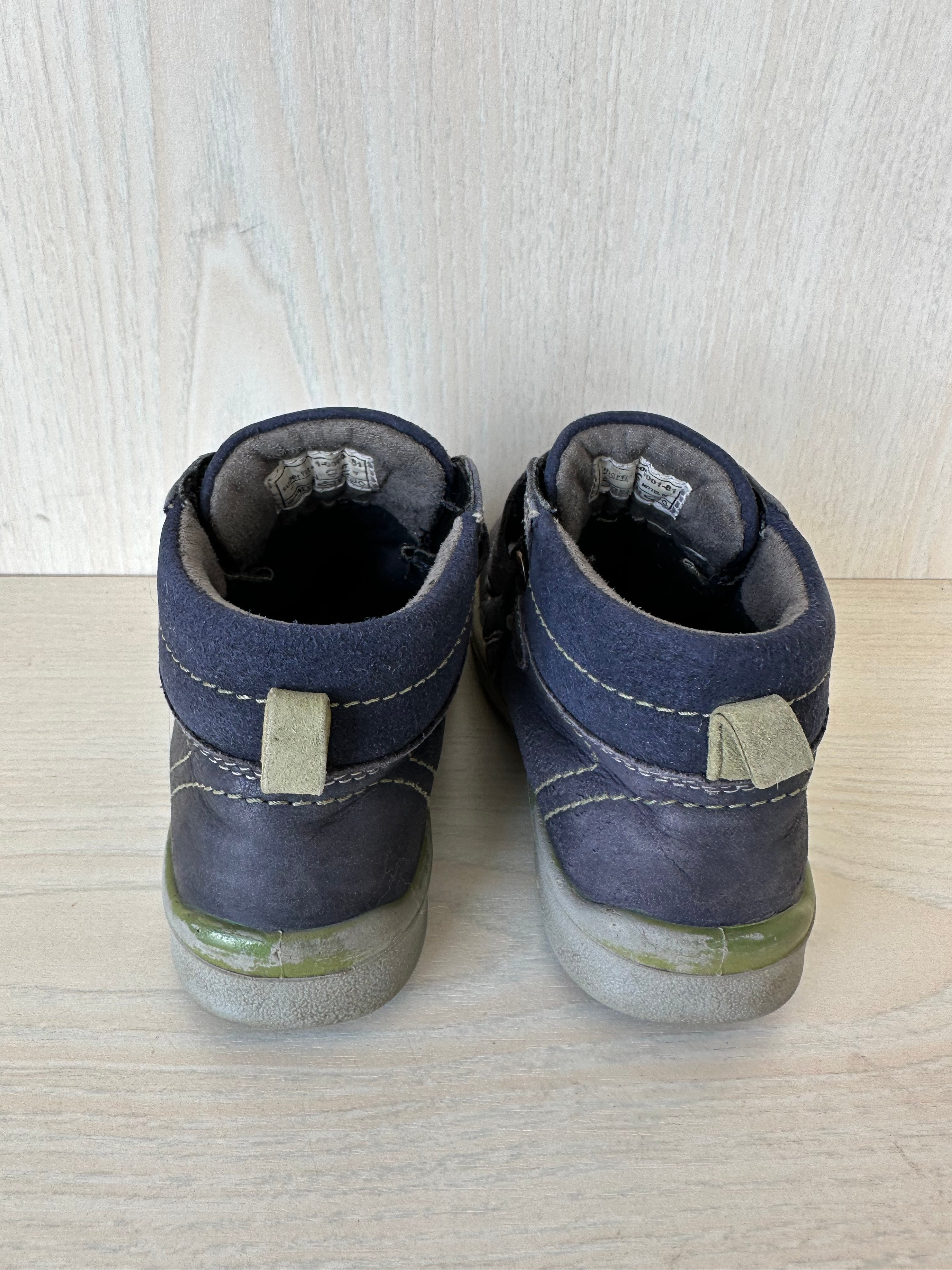 Superfit Winterstiefel EU 26, Leder, Fleece, Klett, navy, Zustand: schlecht