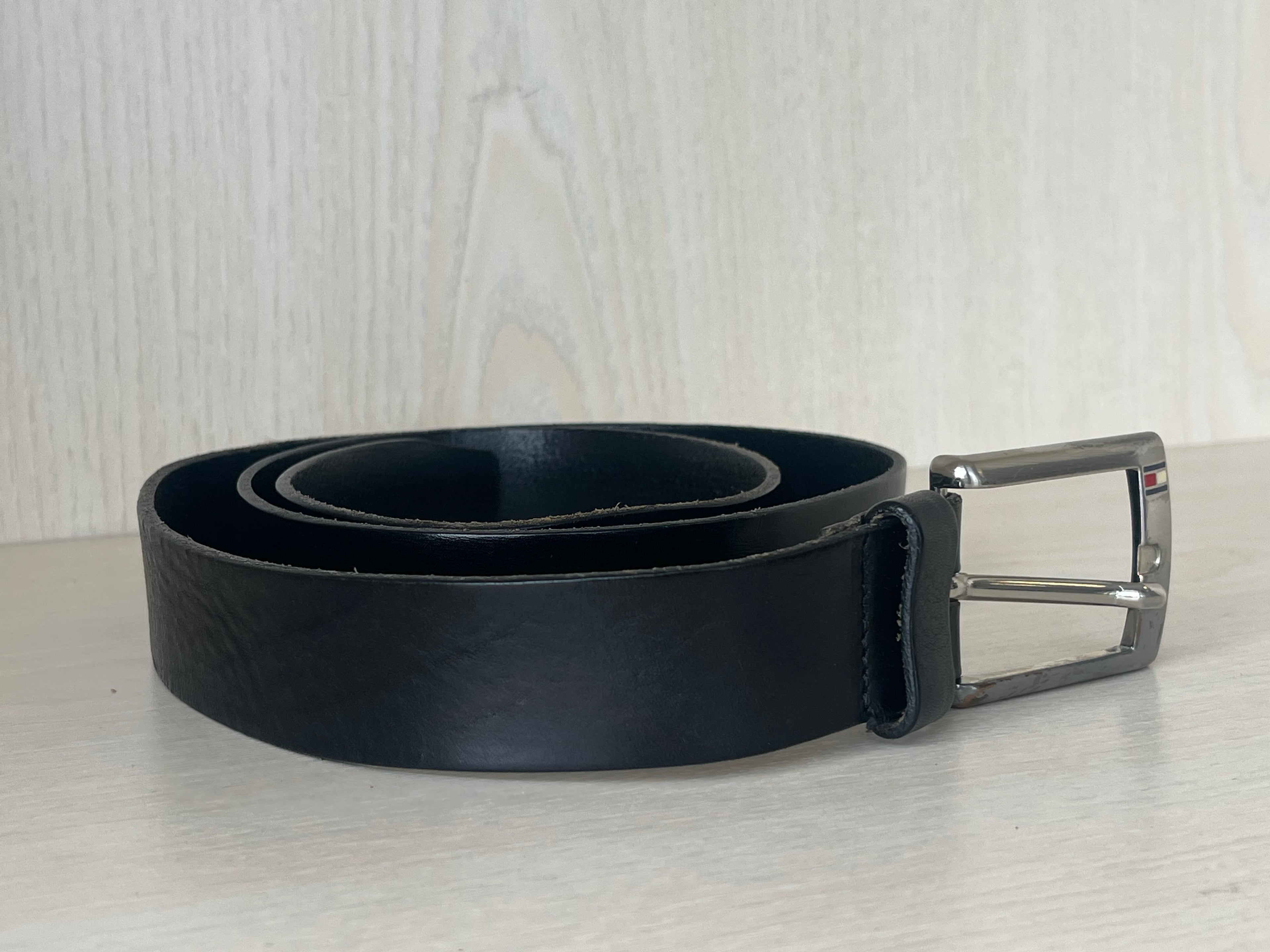 Tommy Hilfiger Ledergürtel Classic Schwarz 100 cm gebraucht
