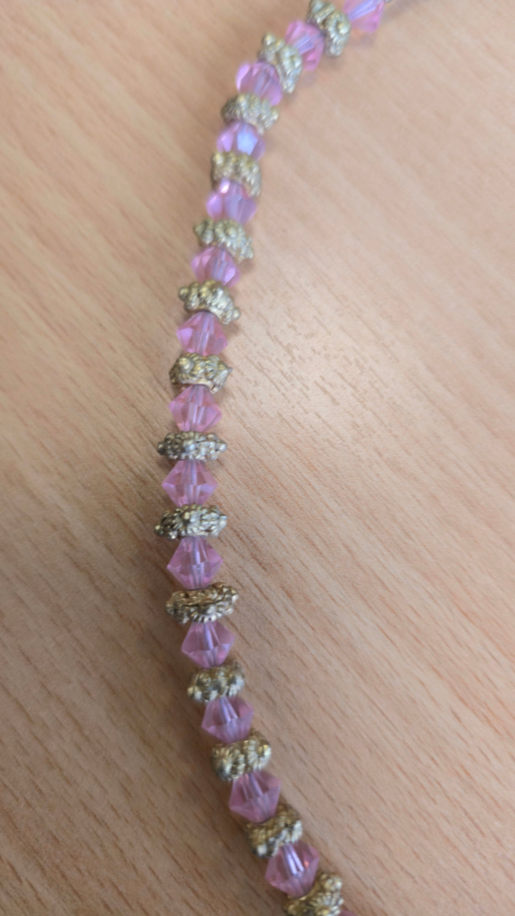 Konplott Pink Sapphire Bracelet, Brass Tone, 20 cm, Normal Use