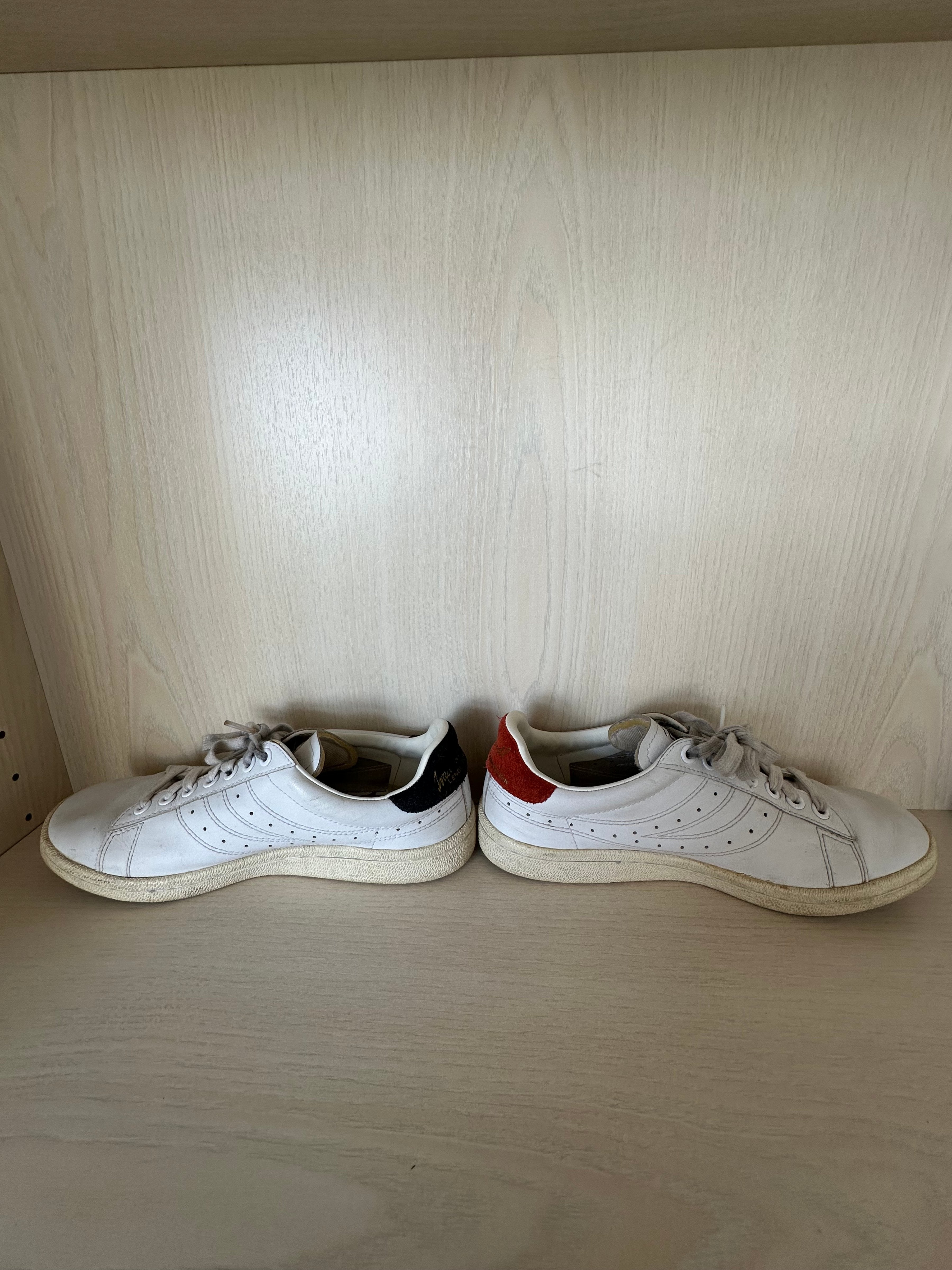 Superga Sport „Lendl Competition“ Vintage-Sneaker – Leder, Weiß/Rot/Blau, EU 39