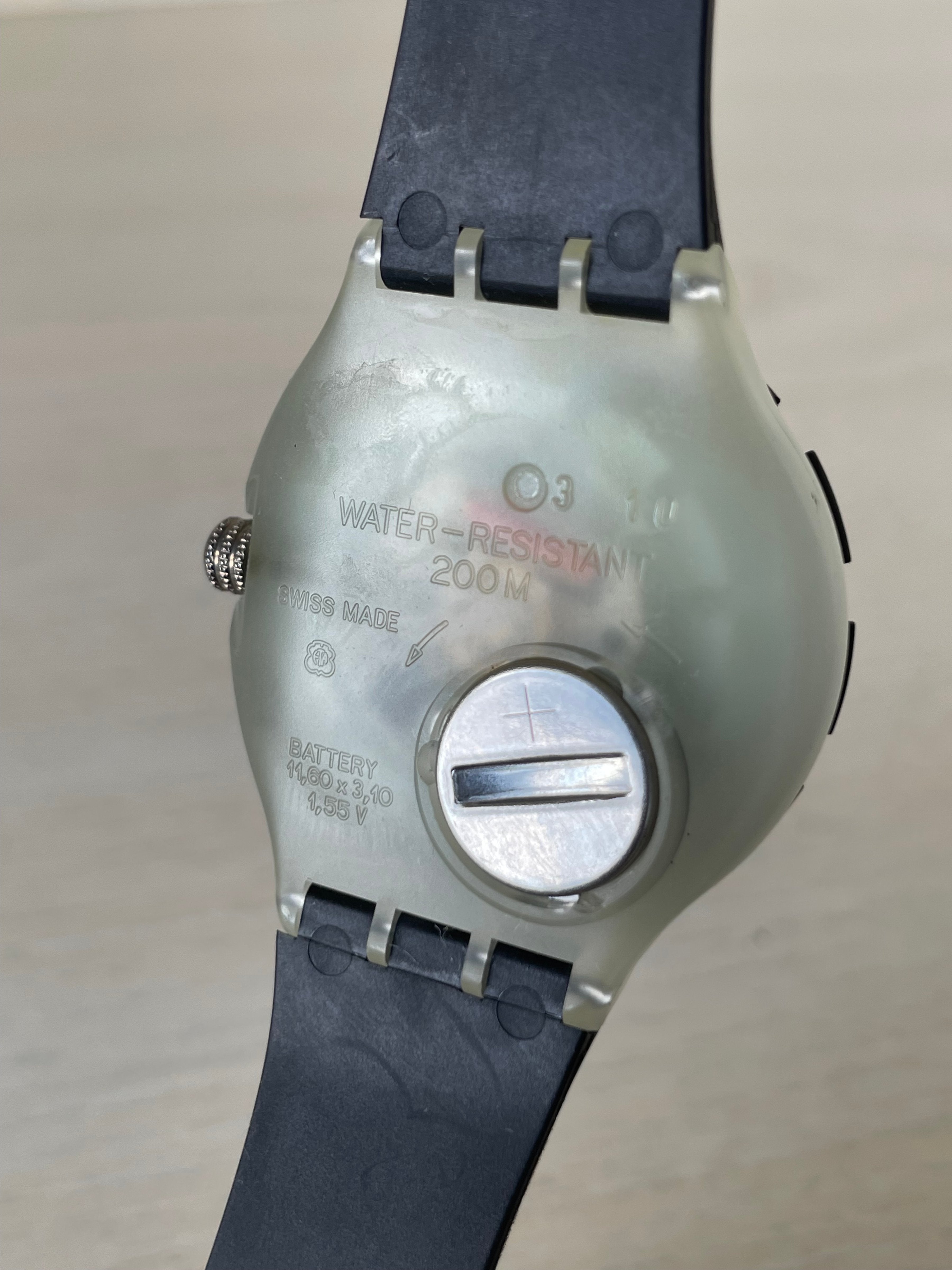Swatch Scuba 200 Watch, Quartz, Very Good Condition, 200m Water Resistant