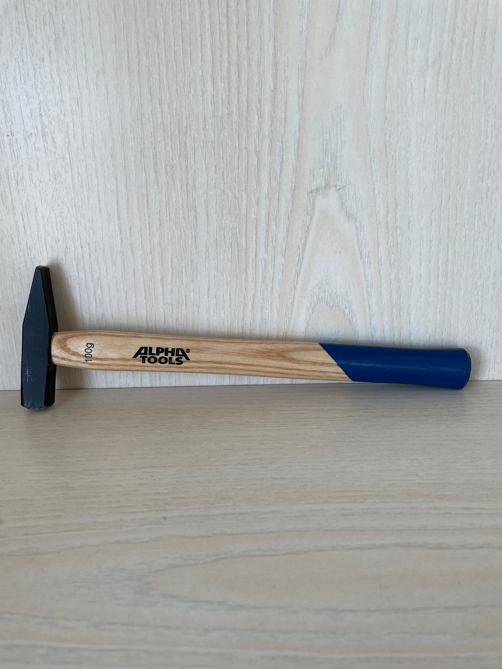 Alpha Tools Locksmith's Hammer 100g Natural Wood/Blue Handle, Very Good