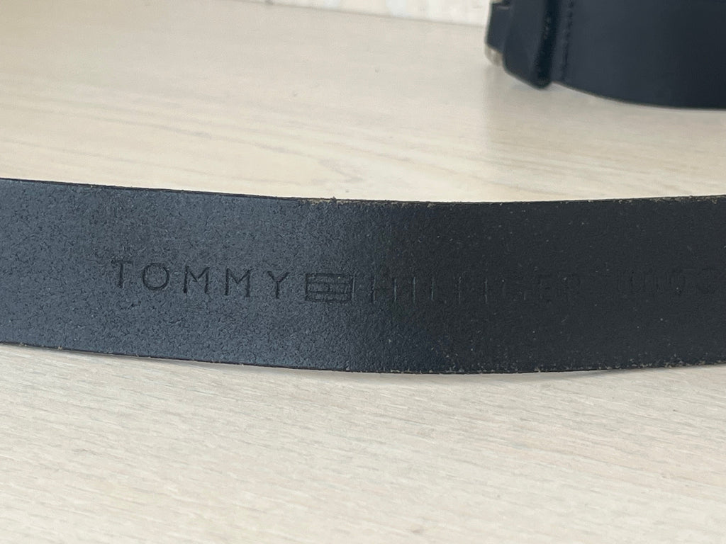 Tommy Hilfiger Ledergürtel Classic Schwarz 100 cm gebraucht
