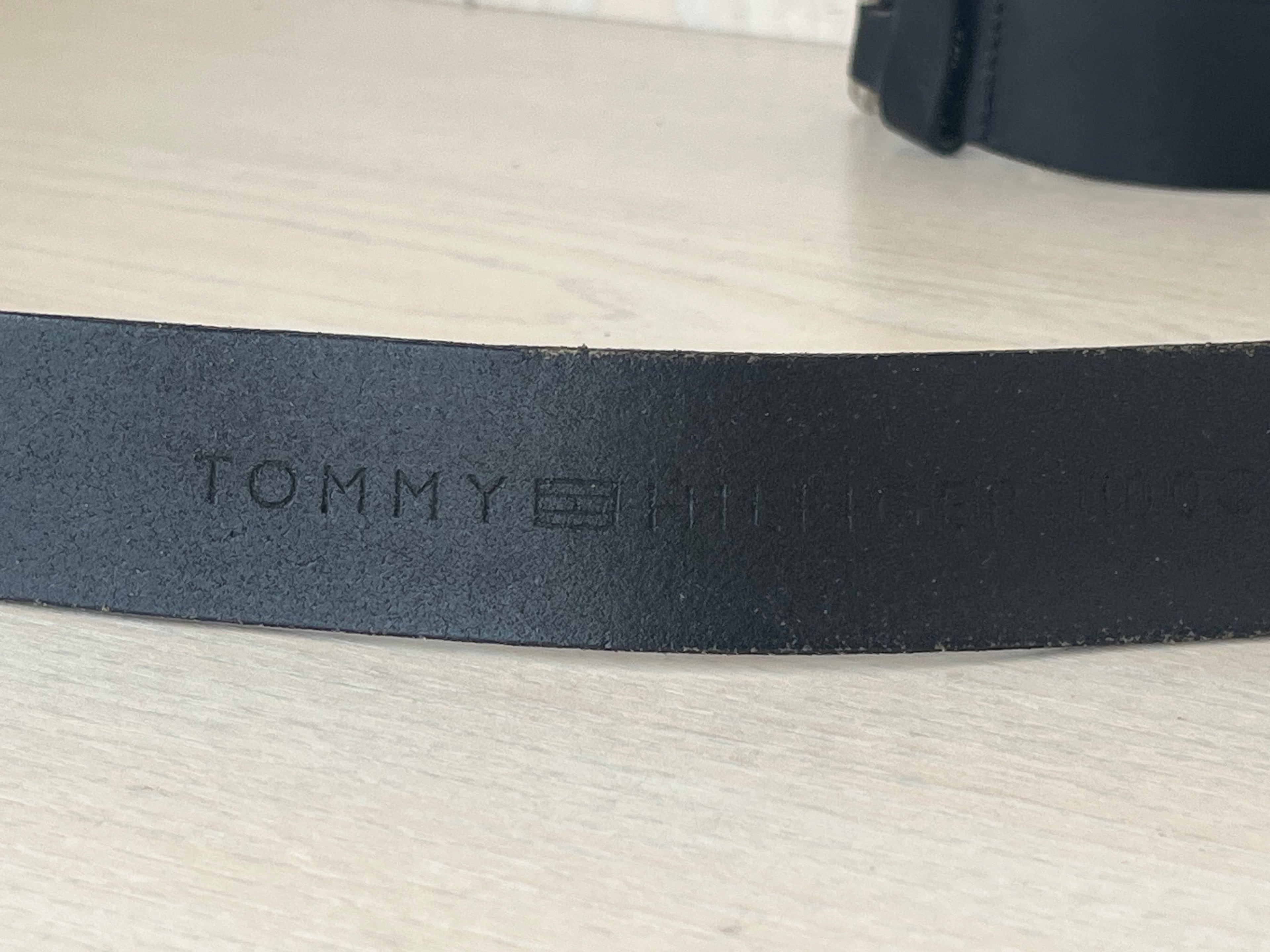Tommy Hilfiger Ledergürtel Classic Schwarz 100 cm gebraucht