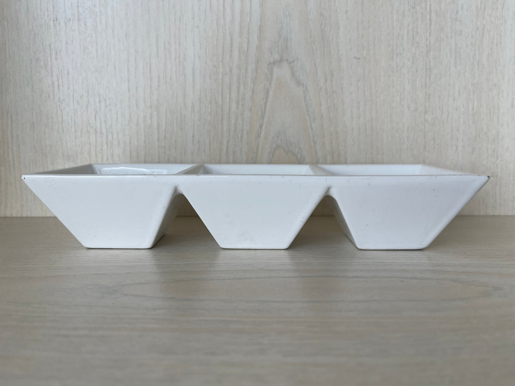 ASA Selection Vorspeisenplatte, Weiß, 3-Fach, 11.5x3.75 Zoll, Sehr Gut