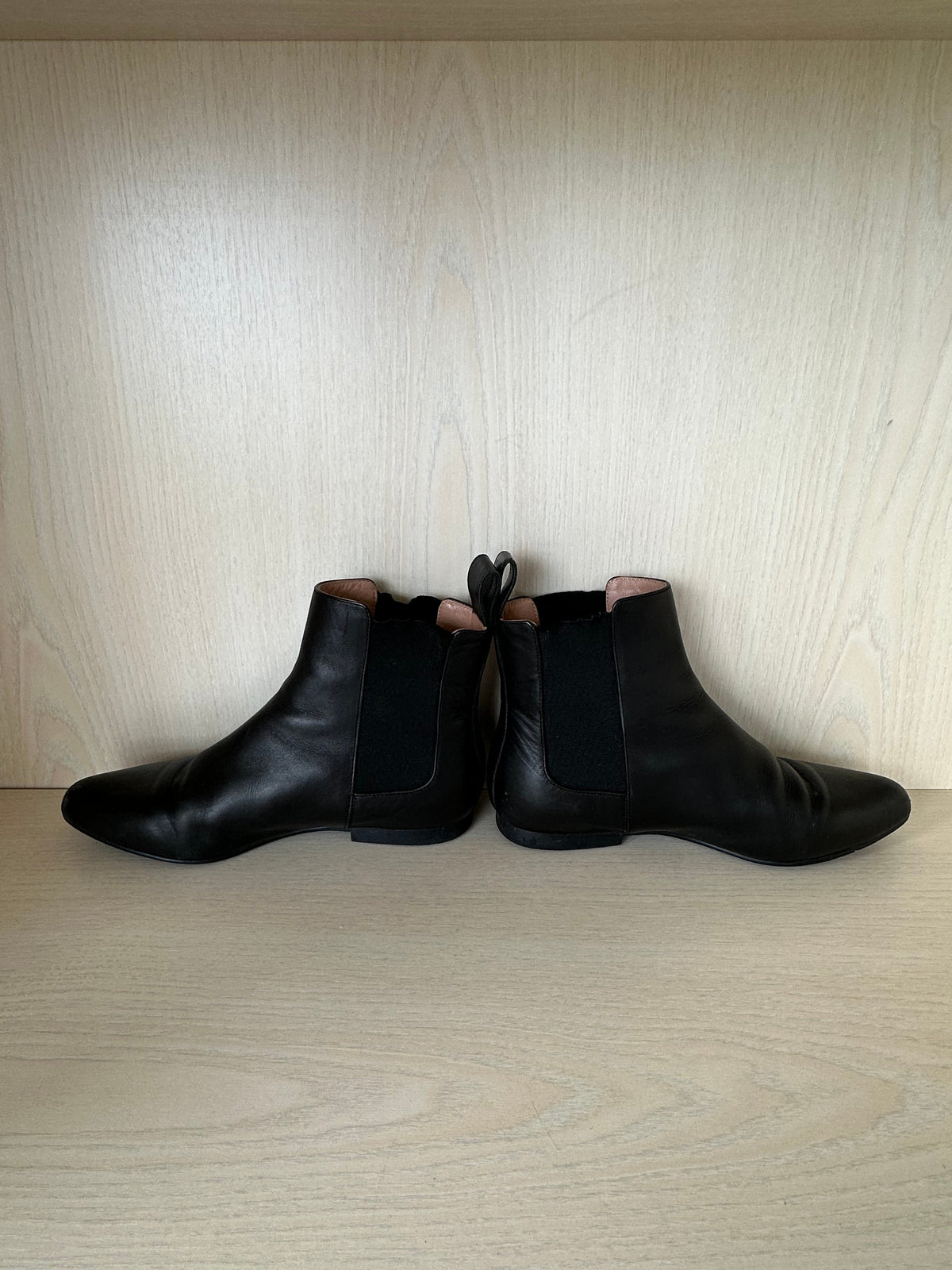 Jil Sander Ankle Boots JN29070, Size 37, Nero, Good Condition