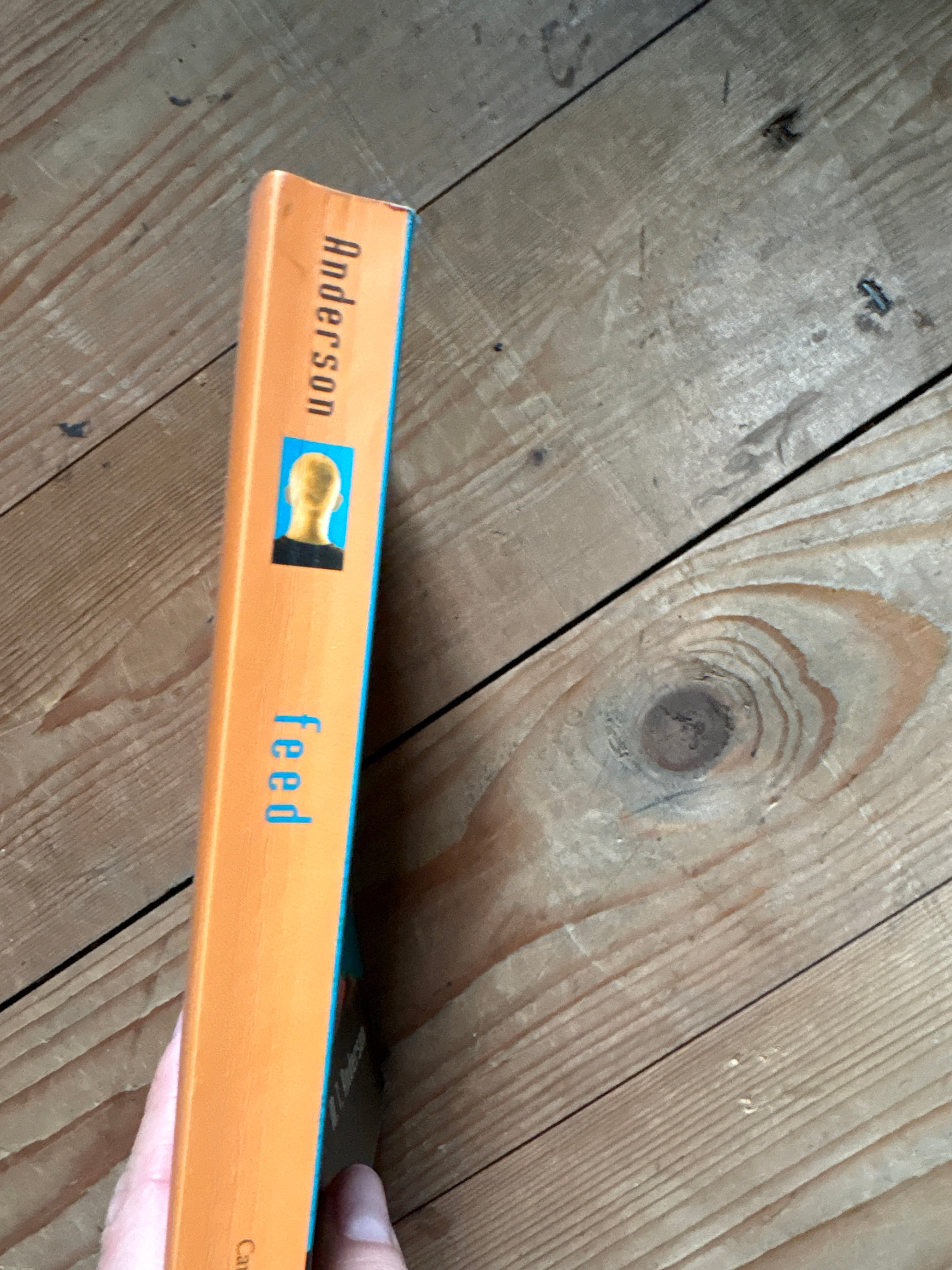 Feed by M.T. Anderson – Paperback, Good Condition, Annotations Present