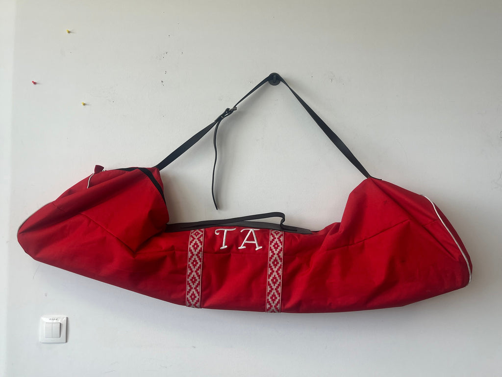 Polo Sport Polo-Set mit Schlägern, Naturholz/Rot, Sehr Gut