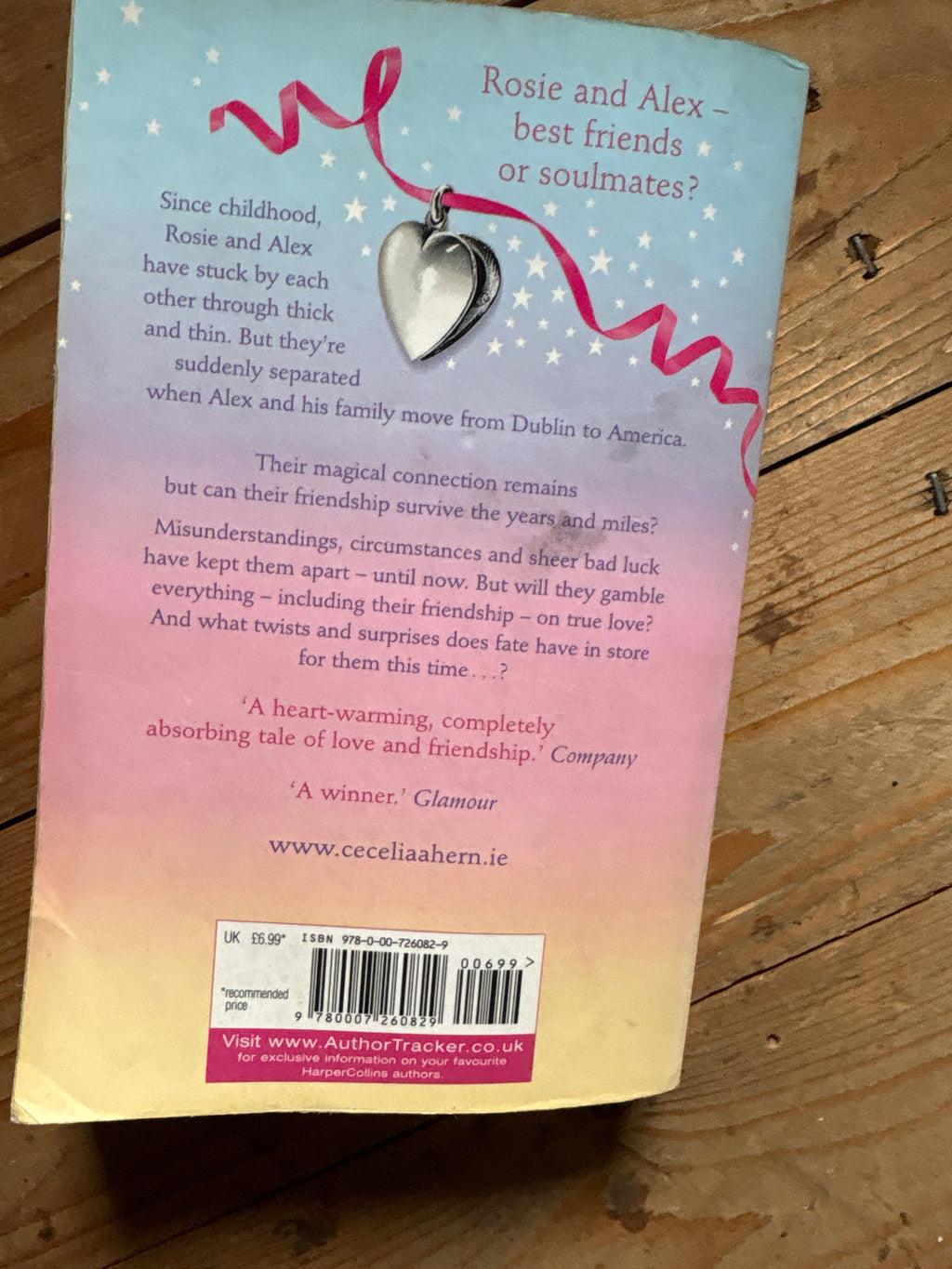 Cecelia Ahern – Where Rainbows End (English, UK Paperback, Normal Use)