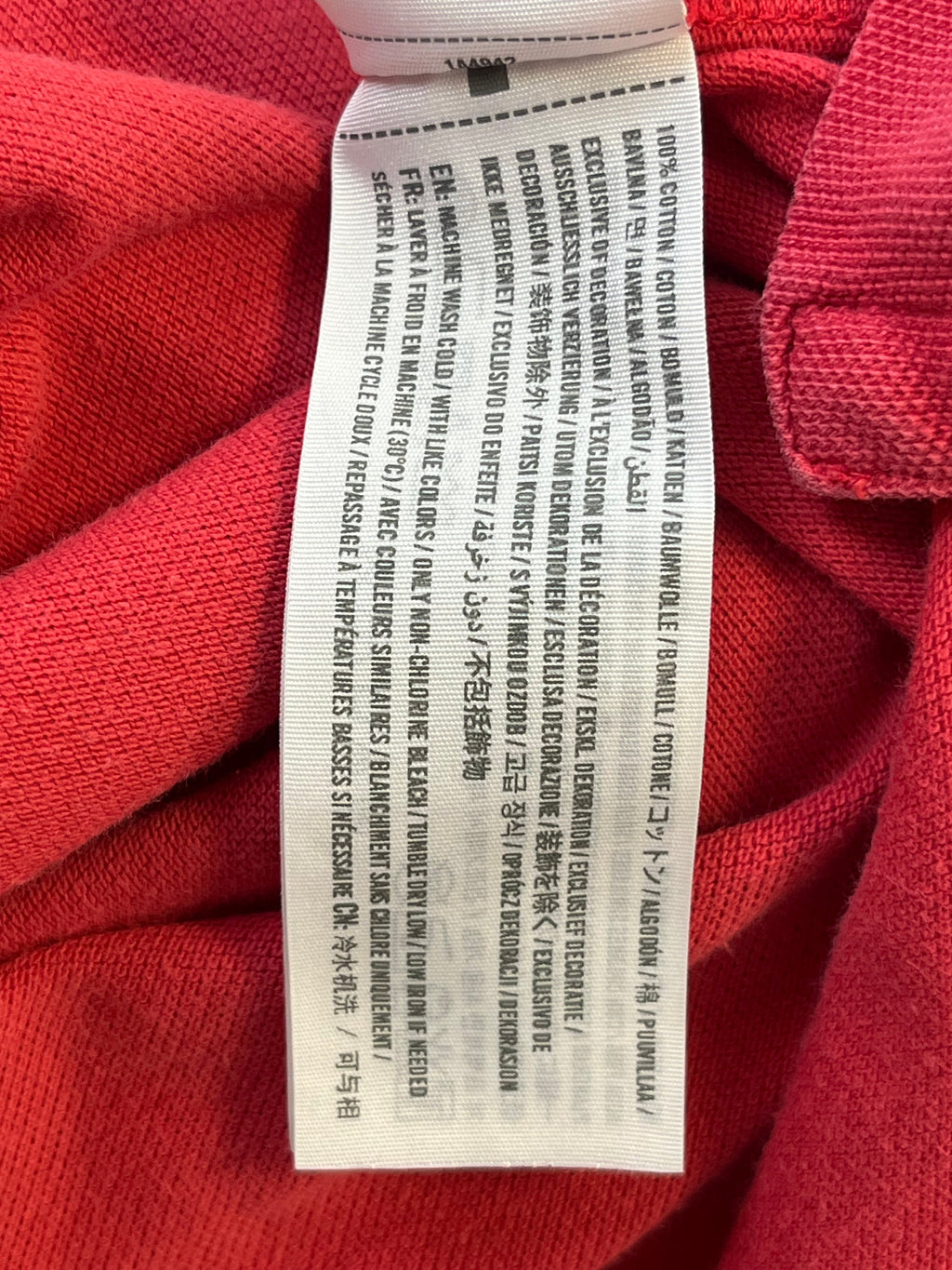 Abercrombie & Fitch Muscle-Fit Polo XXL – Rot, Guter Zustand