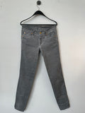 7 For All Mankind Denim Jeans Grau Größe 32 UK Sehr Gut