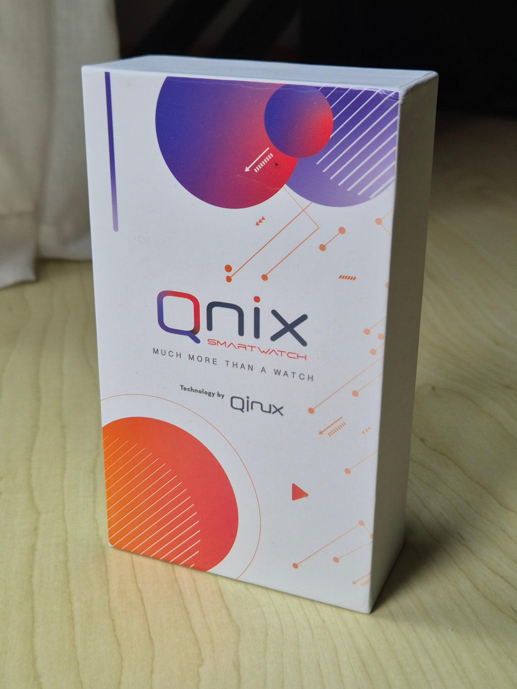 Qnix Smartwatch GTS2, 43mm, IP68, Wie Neu