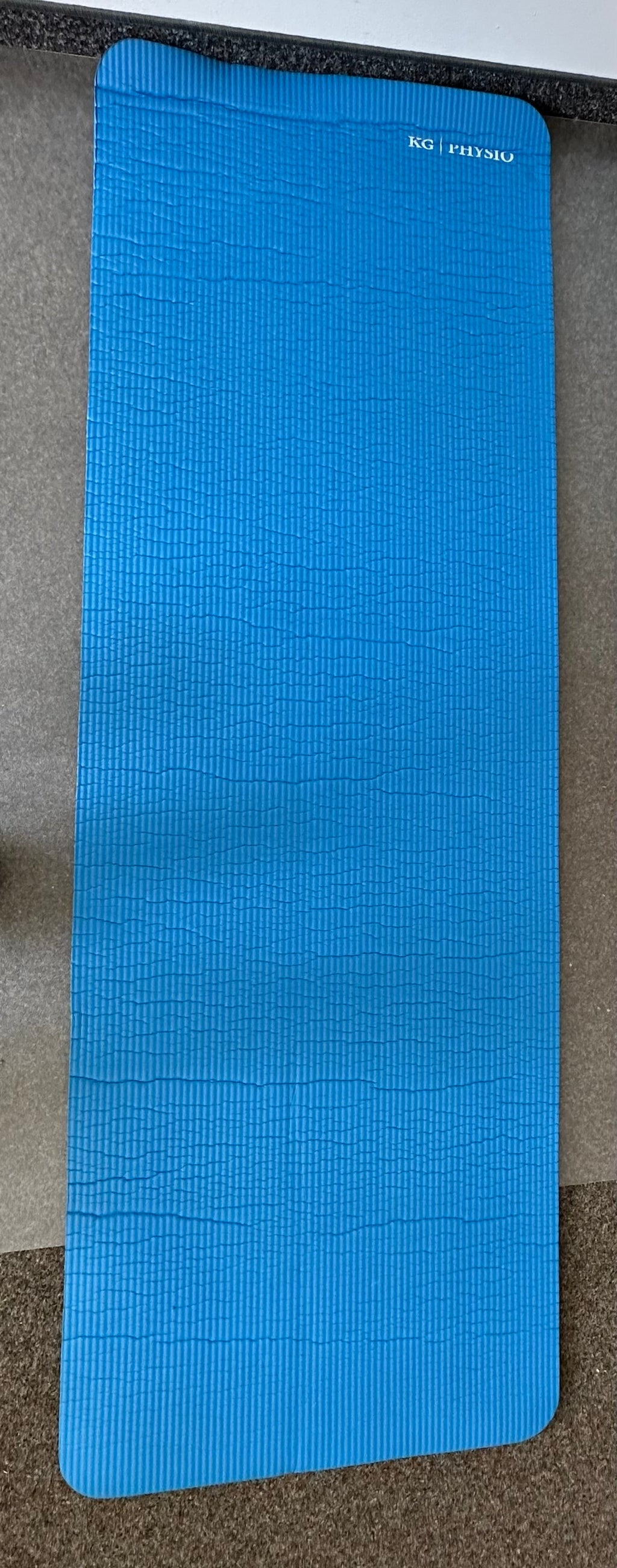 KG Physio High Density Foam Exercise Mat, Blue, Very Good Condition