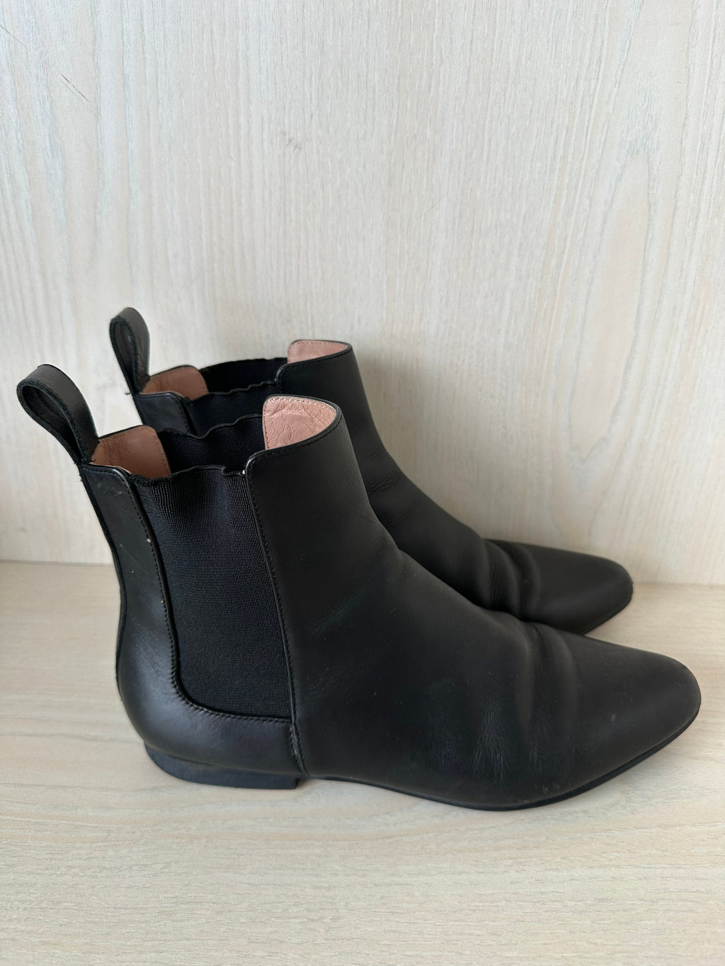 Jil Sander Ankle Boots JN29070, Size 37, Nero, Good Condition