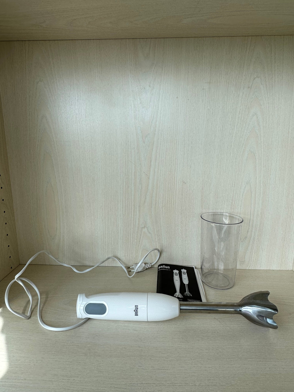 Braun Stabmixer MQ100 Weiß Kompakt 450W Sehr Gut
