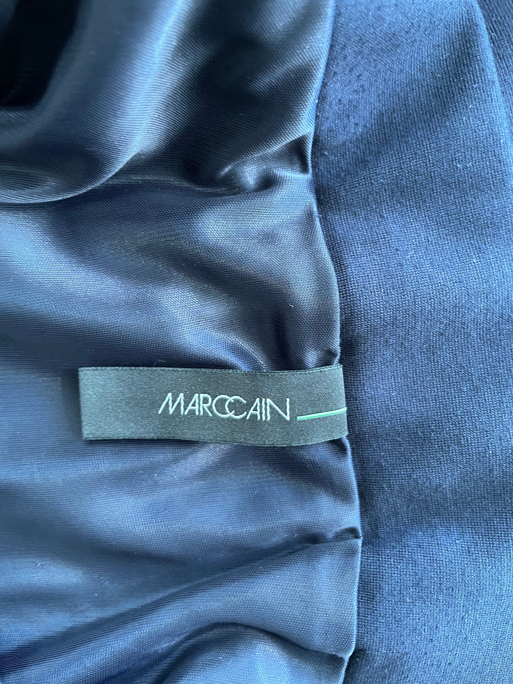Marc Cain Bleistiftrock J24, N 4, Marineblau, Sehr Gut