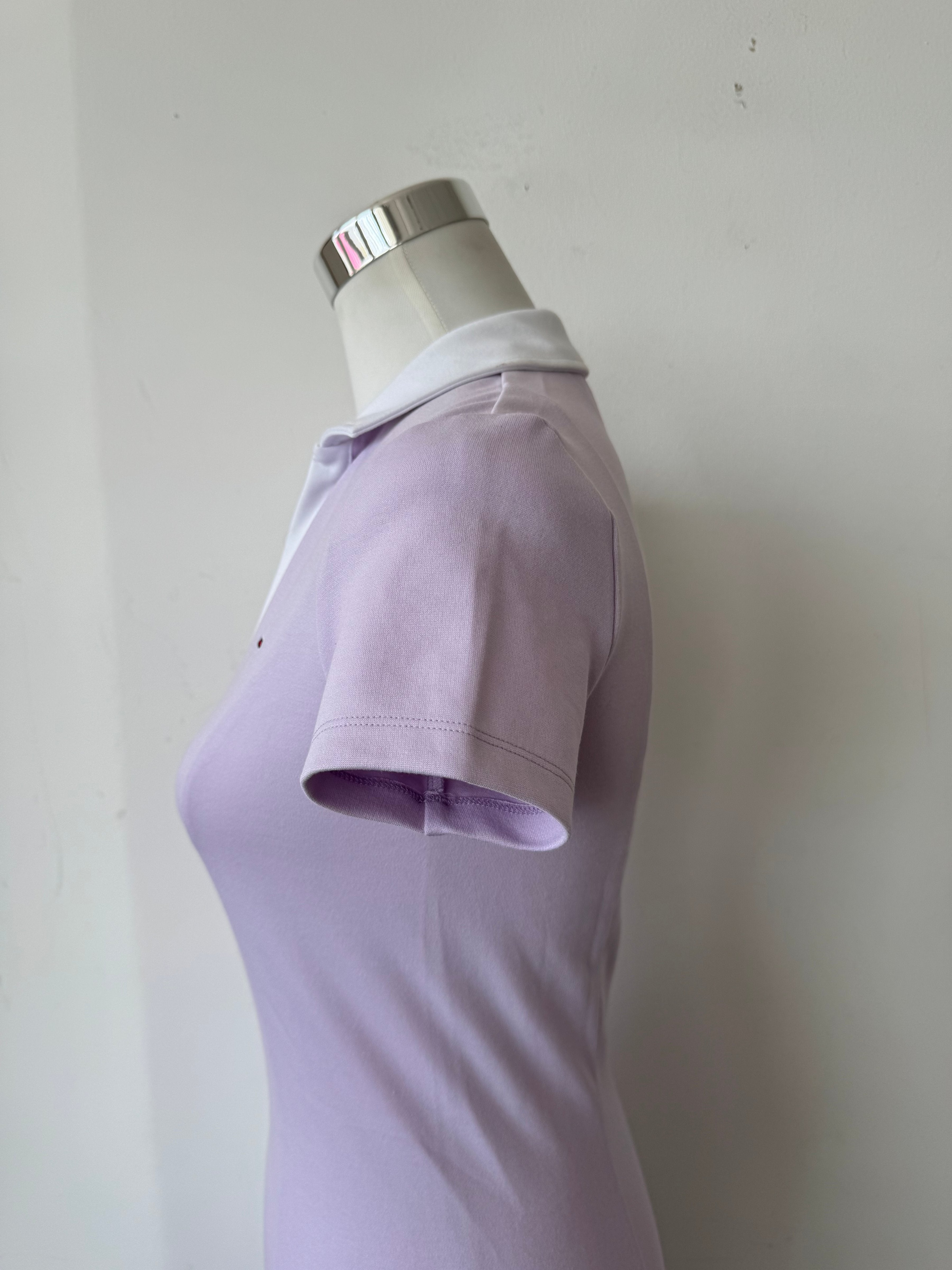 Tommy Hilfiger Polo Dress XS Light Pink White Collar Very Good Condition