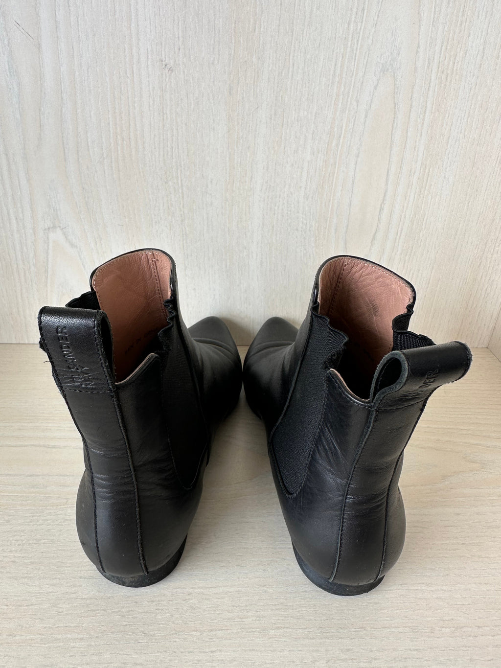 Jil Sander Ankle Boots JN29070, Size 37, Nero, Good Condition