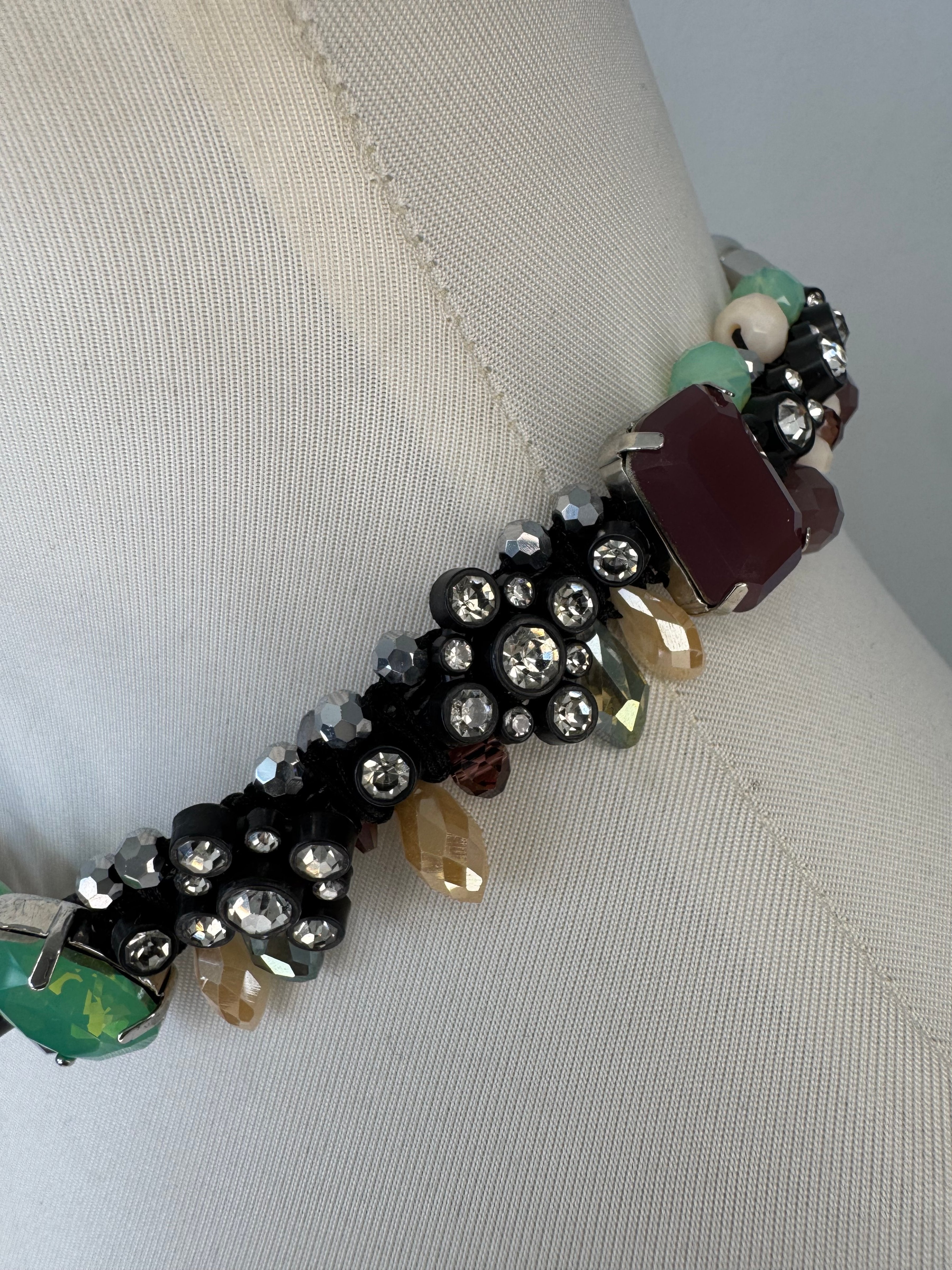 Max&Co. Necklace Bold Funky Design Multicolor 46cm Very Good