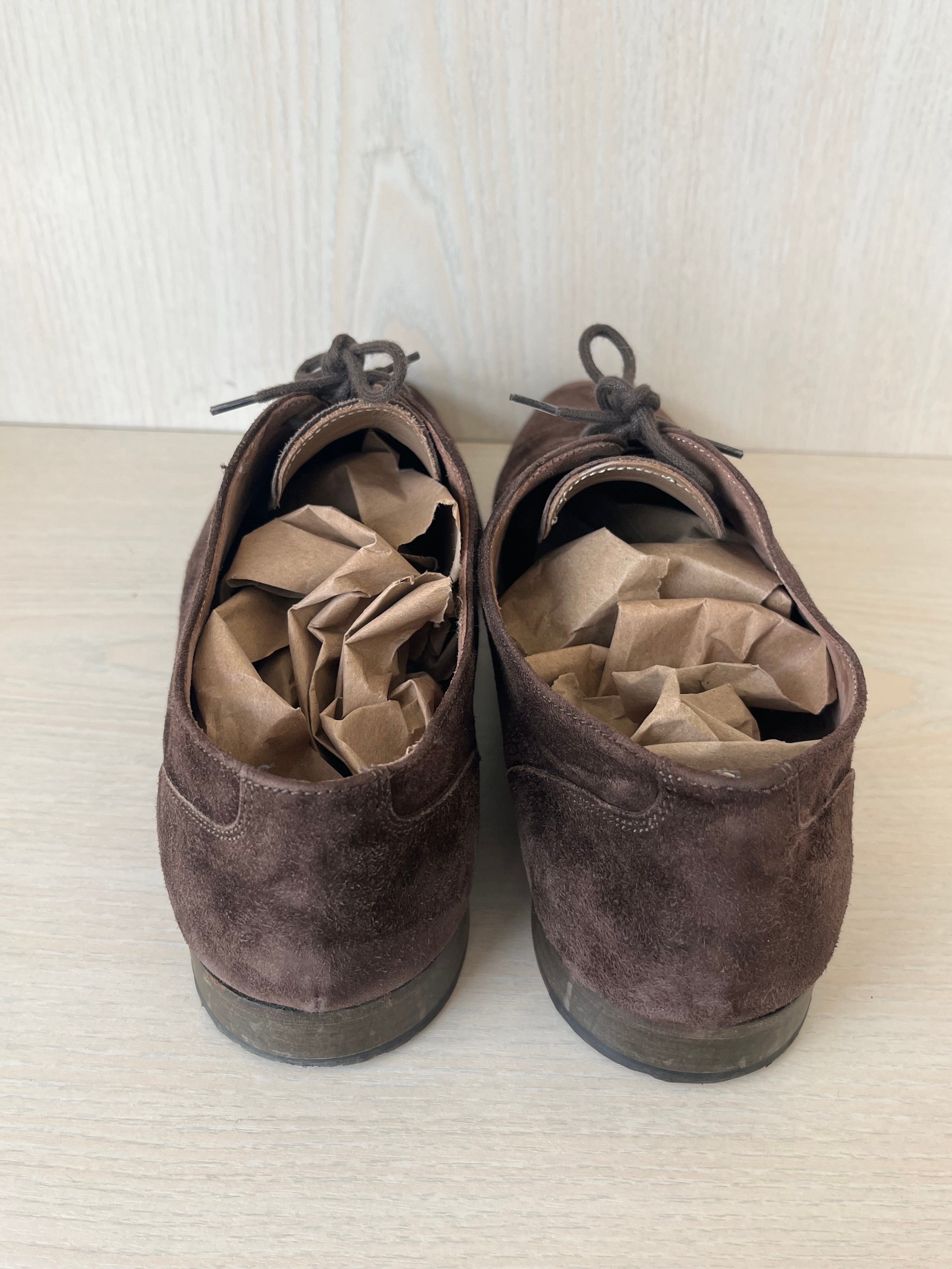 Rizzolli Suede Oxfords Brown 42.5 EU Very Good