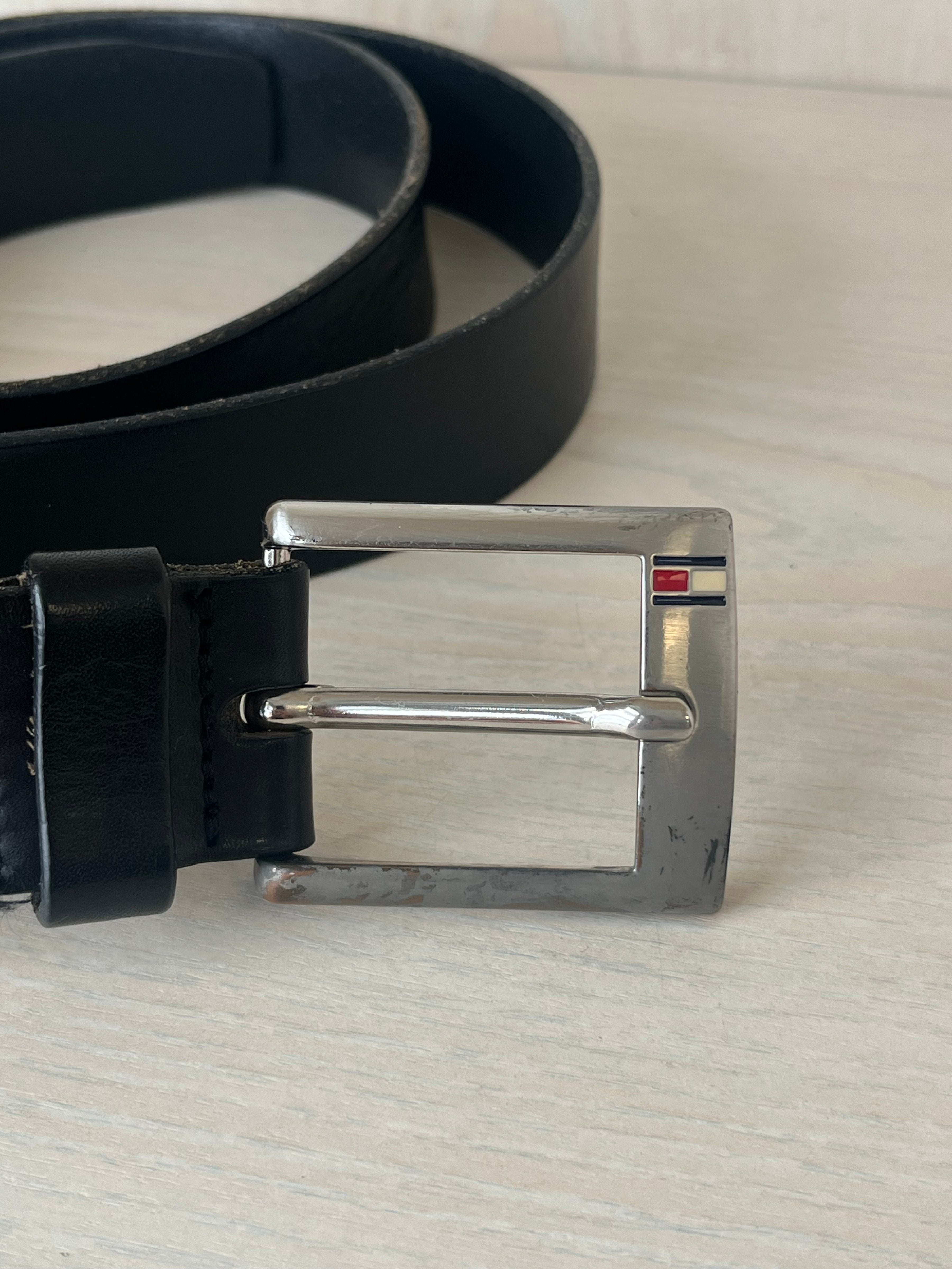 Tommy Hilfiger Ledergürtel Classic Schwarz 100 cm gebraucht