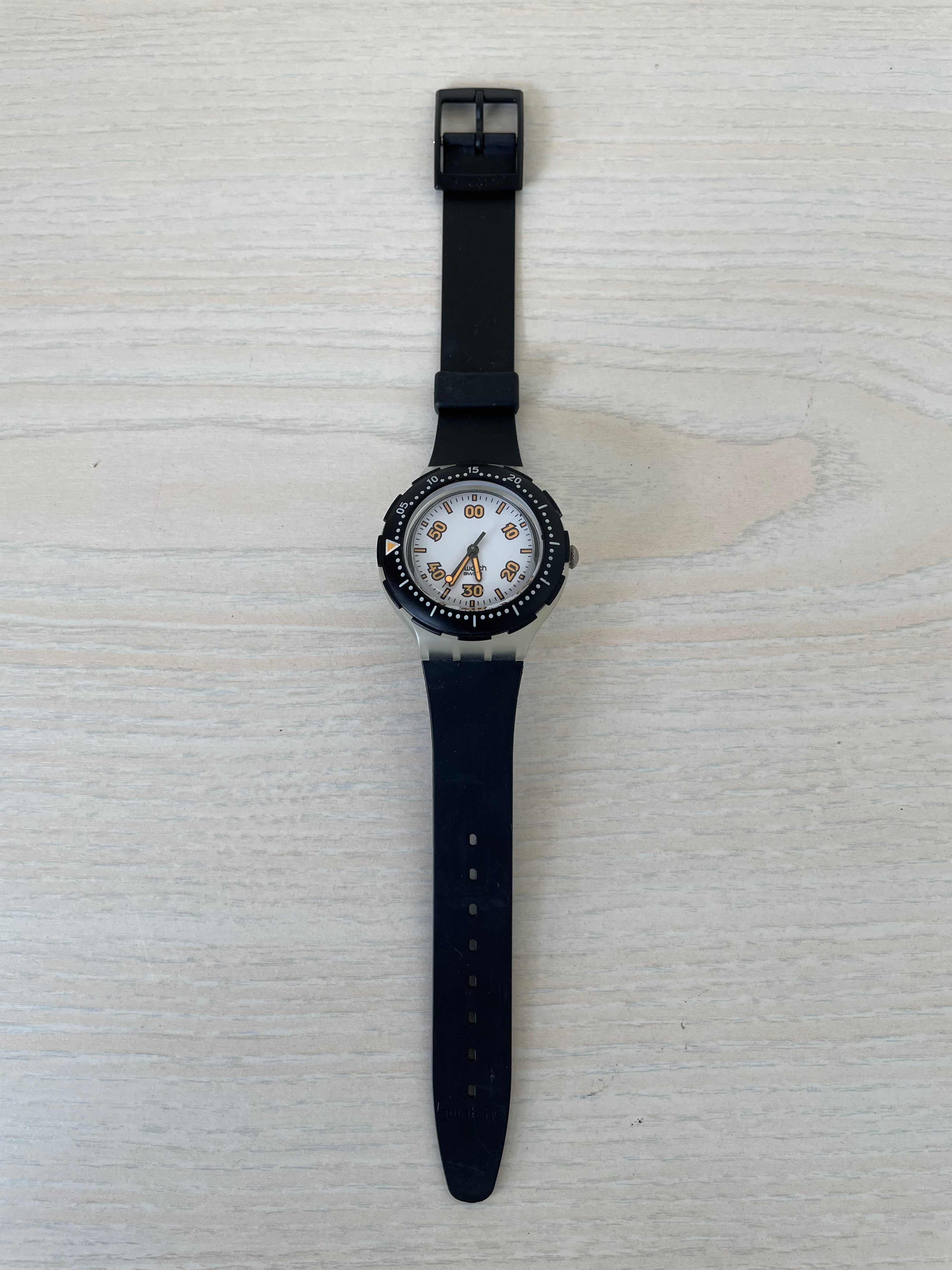 Swatch Scuba 200 Watch, Quartz, Very Good Condition, 200m Water Resistant