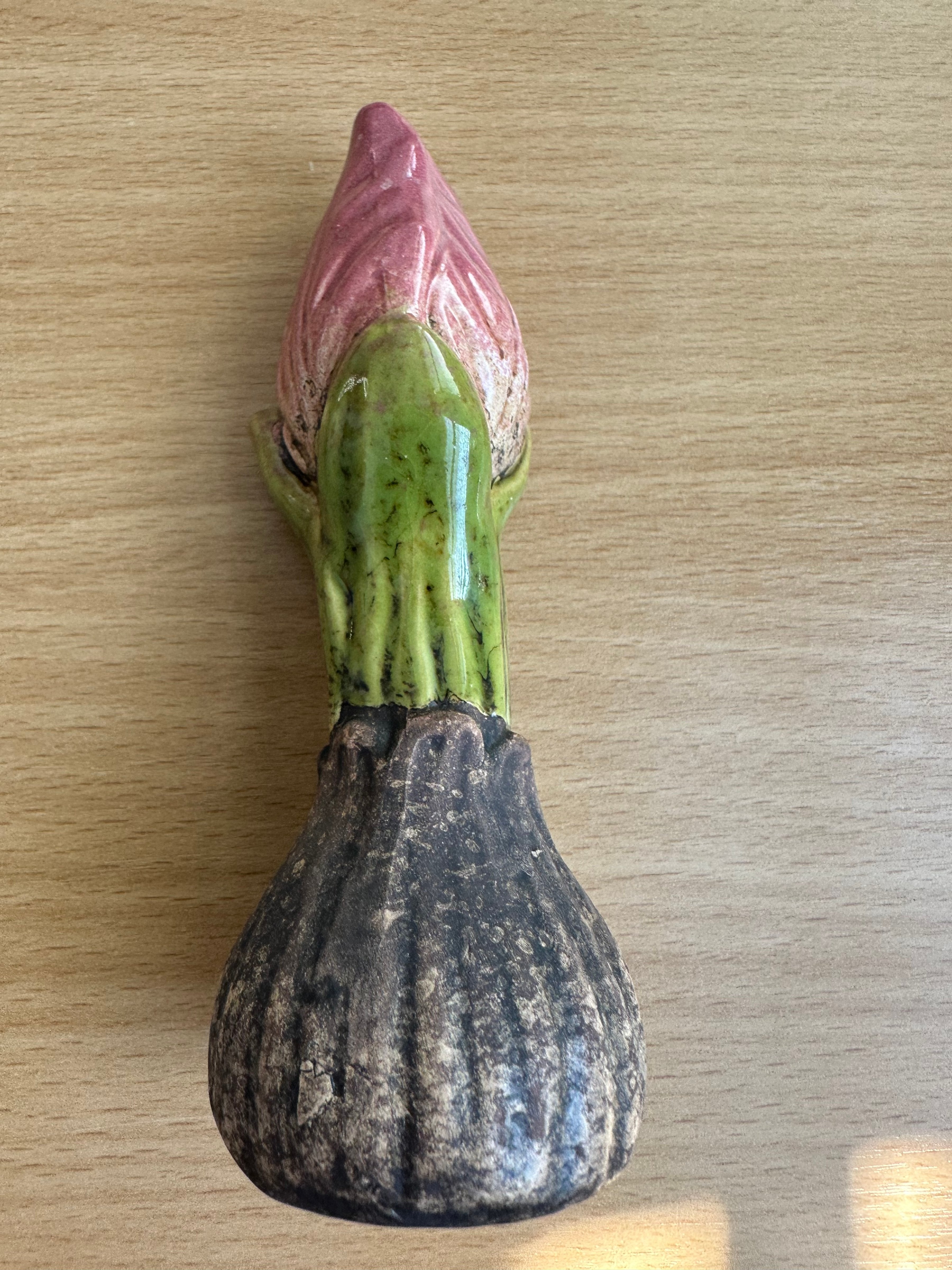 Vintage Ceramic Tulip Vase Candle Holder, Very Good Condition