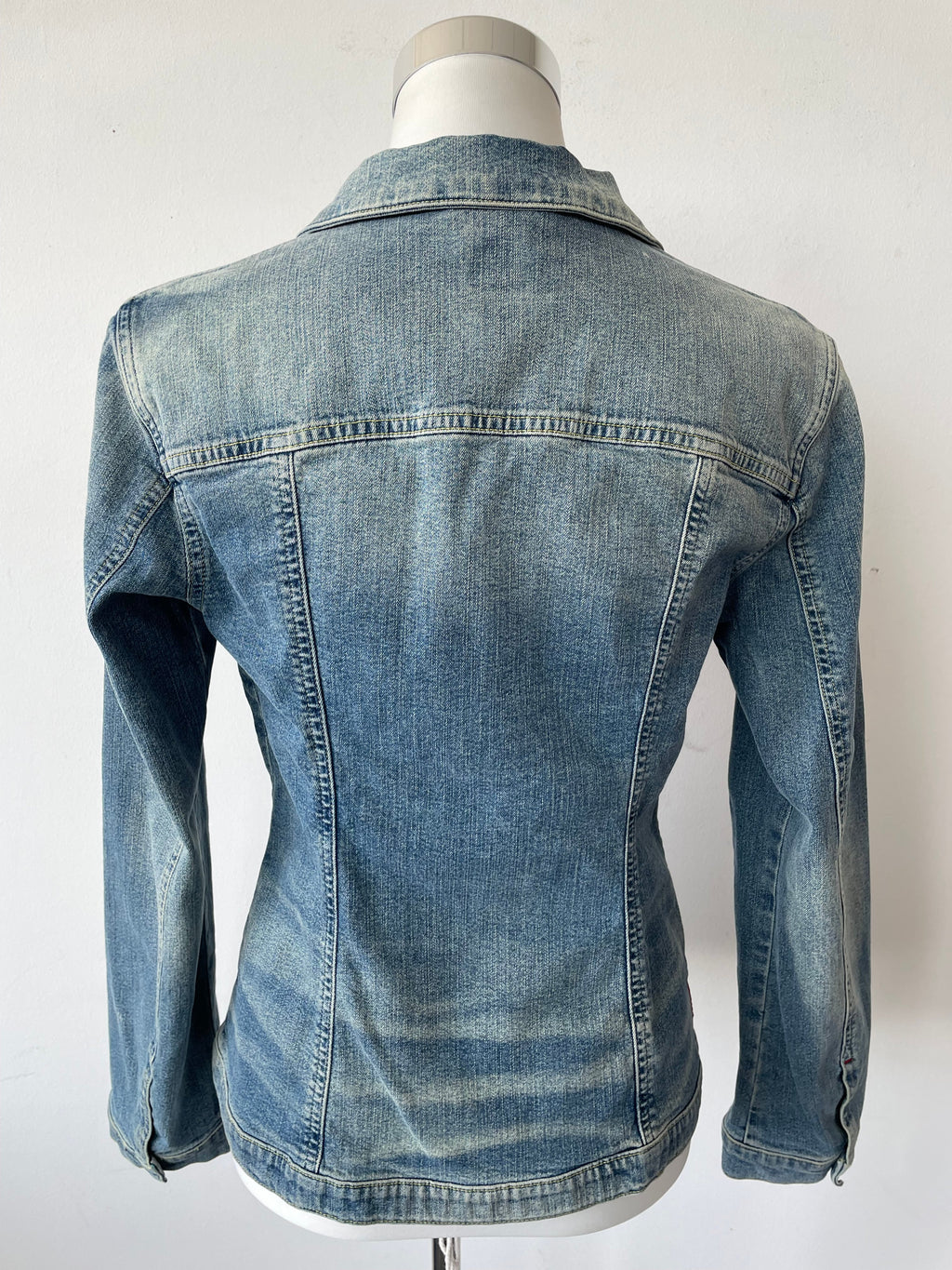 Miss Sixty 'The Brink' Denim Jacket, Large, Washed Blue, Very Good Condition
