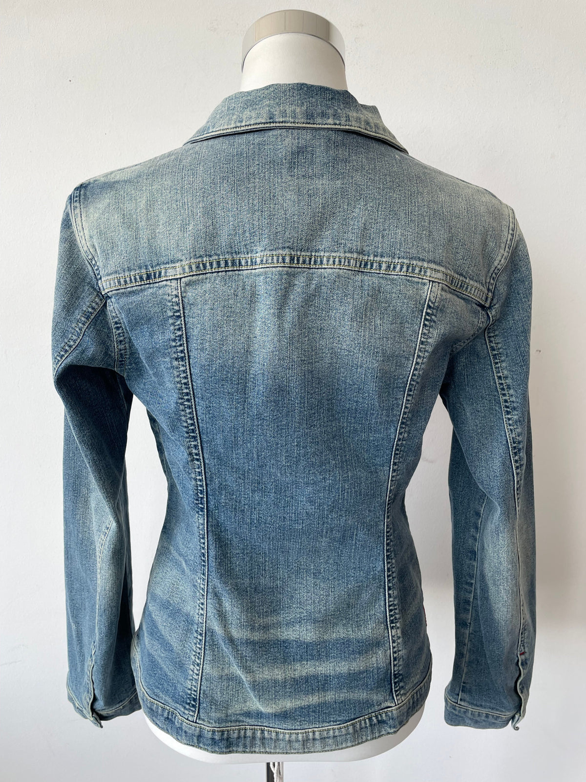 Miss Sixty 'The Brink' Denim Jacket, Large, Washed Blue, Very Good Condition