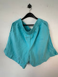 Tom Tailor Blue Linen Blend Shorts, Size 40, Good Condition