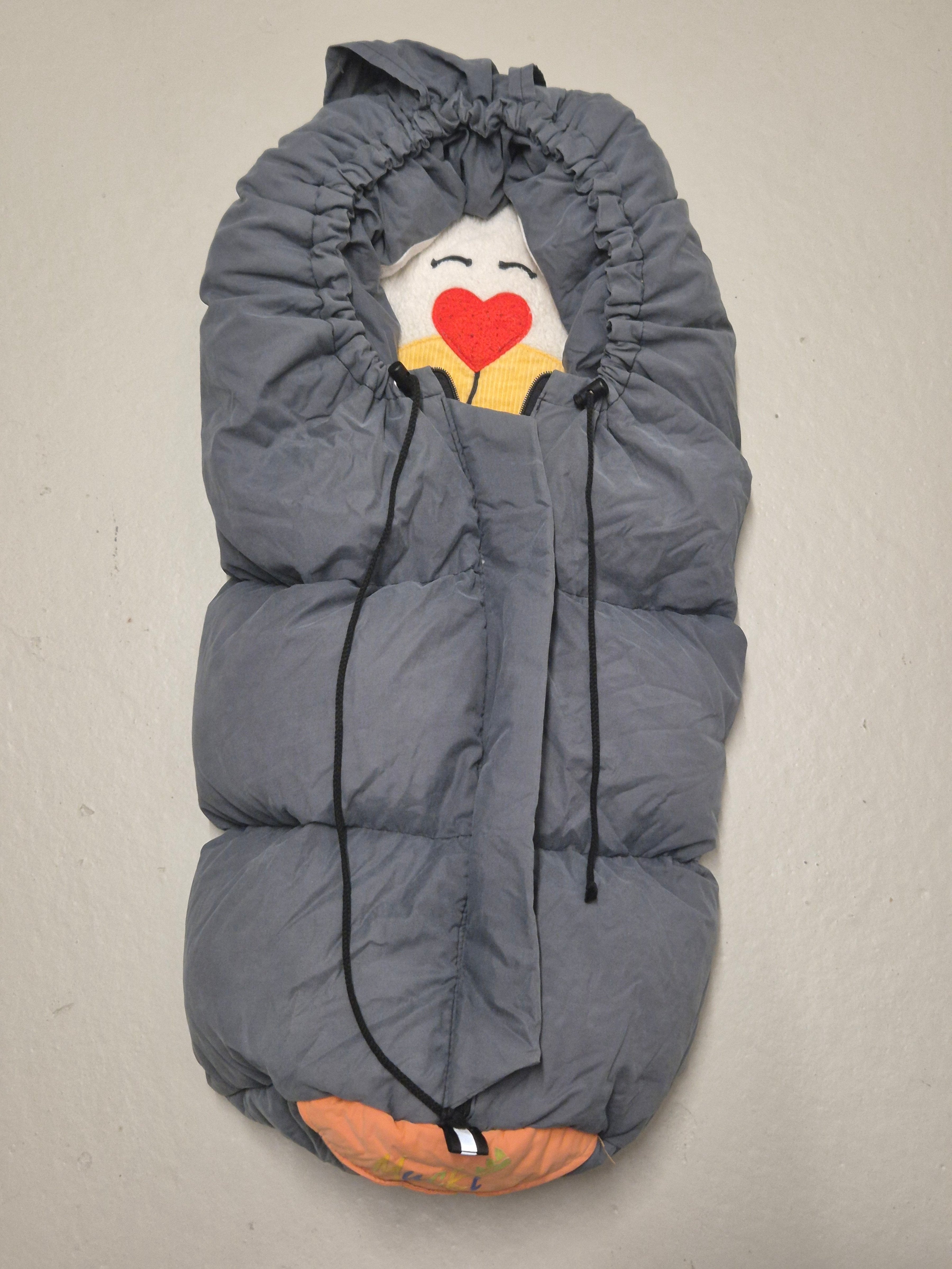 odenwälder BabyNest Muckisack, Dunkelgrau, Standard, Zustand: Gut
