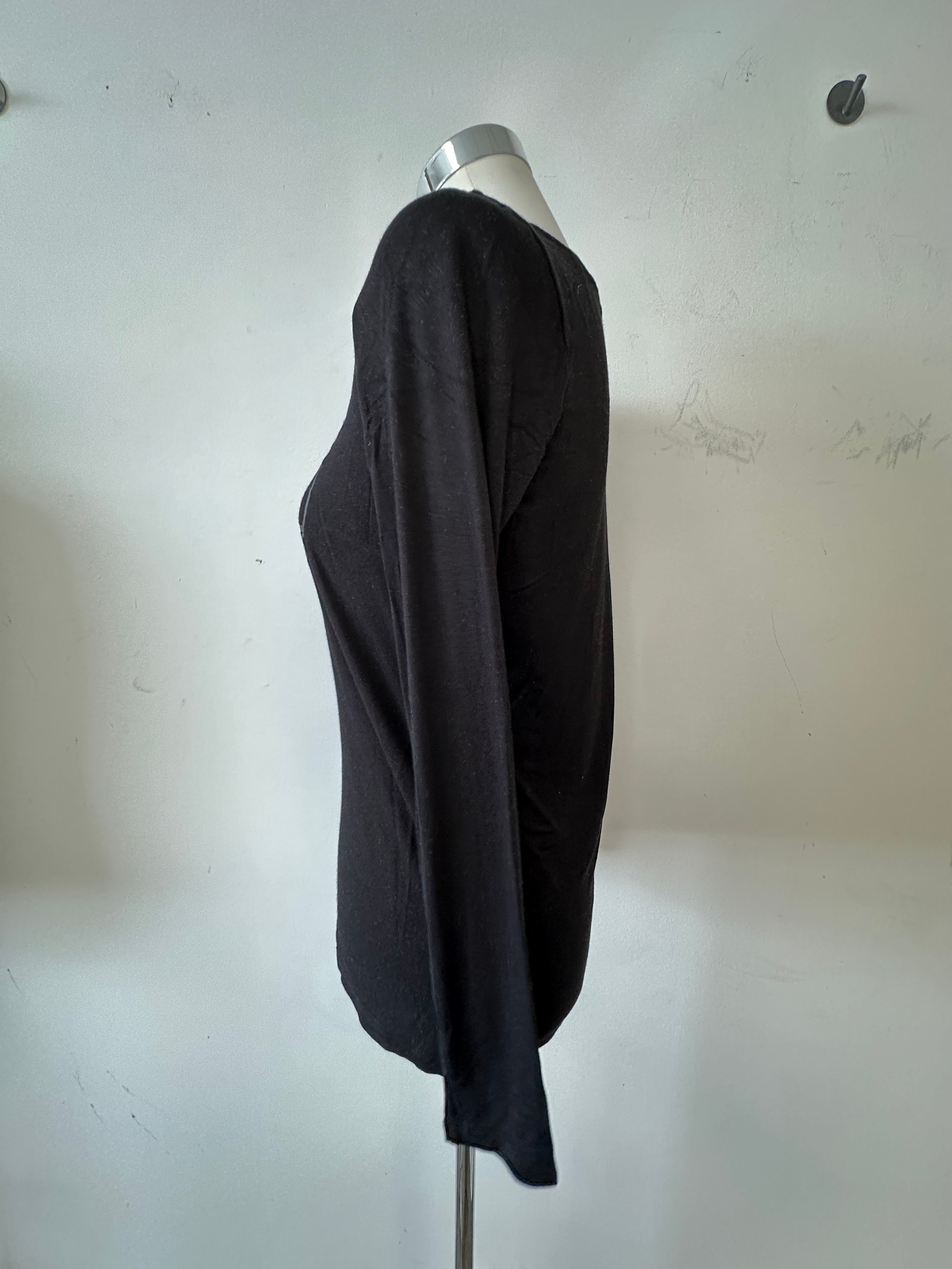 Someday Bauhaus Spirit Logo Shirt, Schwarz, Größe 36, Gebraucht