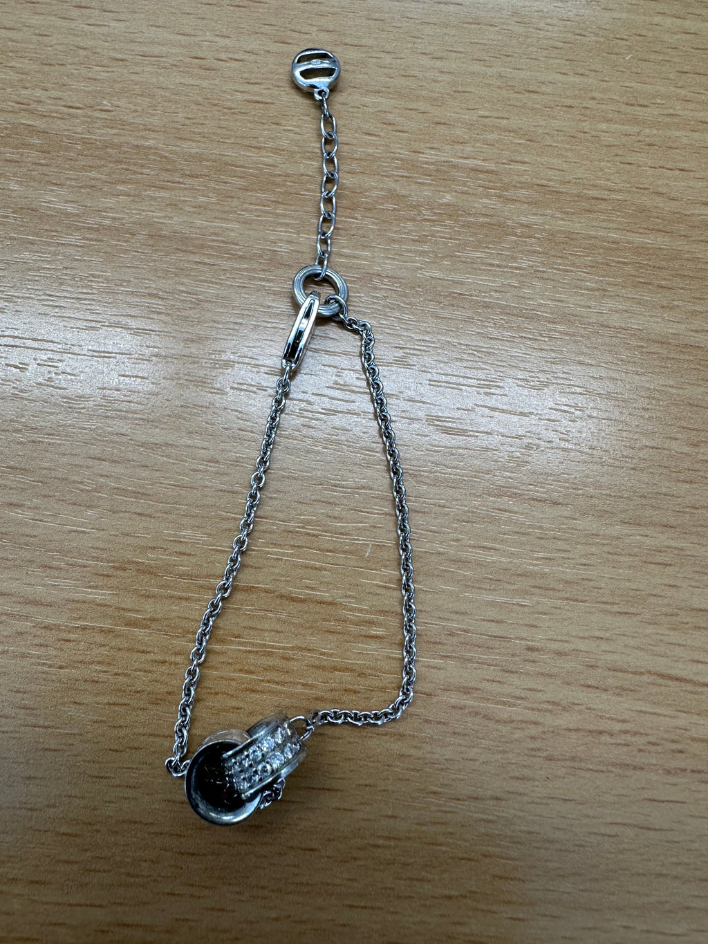 Emporio Armani Moon Bracelet – Sterling Silver, Gold Plated, Silver, Adjustable