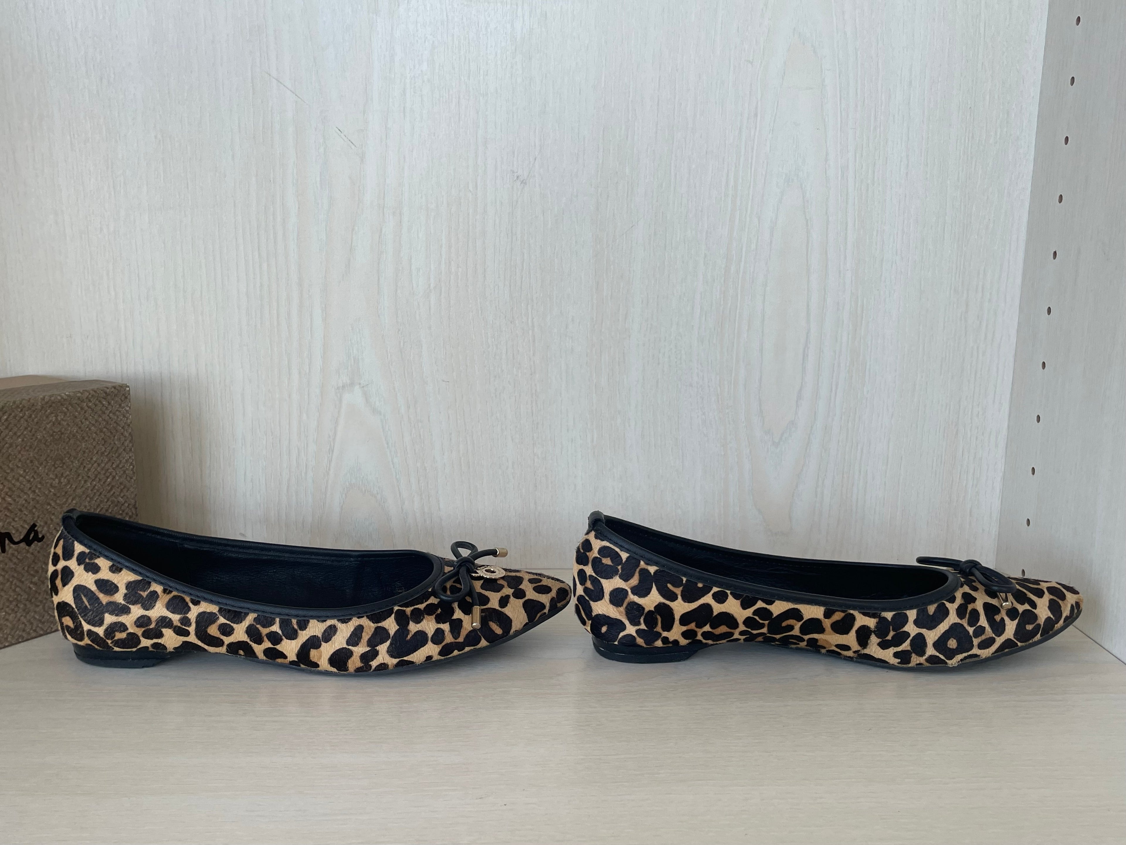 Alma en Pena Animal Print Flats, Leopard, Gr. 38, Zustand: Gut