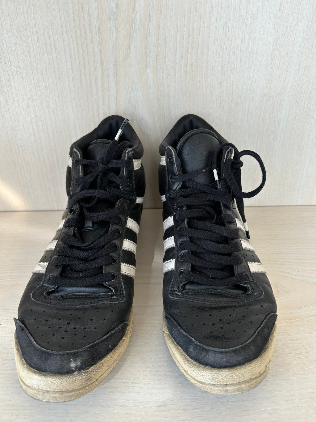 Adidas Top Ten RB Schwarz/Weiß EU 38 Zustand: Stark gebraucht