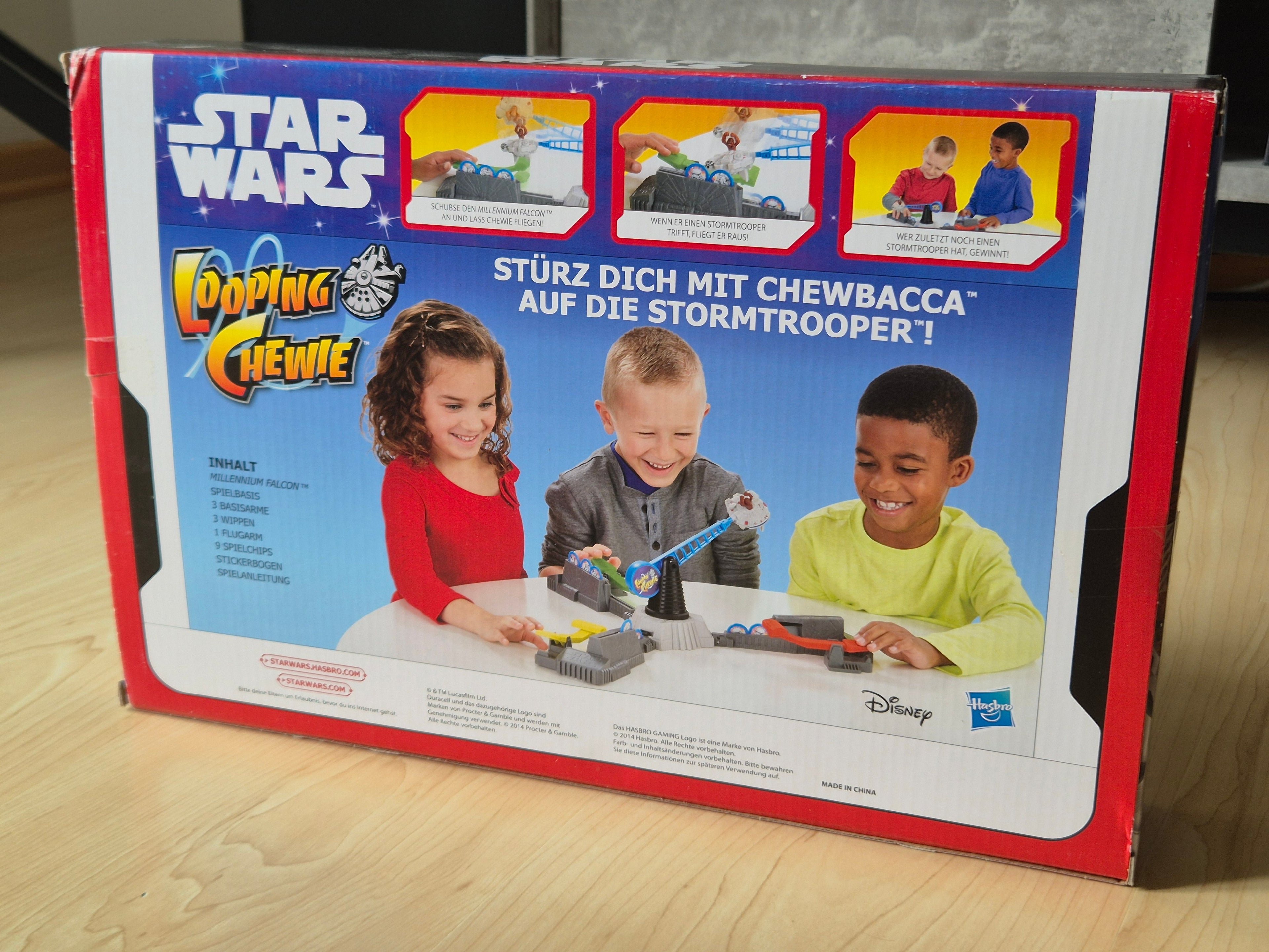 Hasbro Star Wars Loopin' Chewie Board Game - New, Sealed, Multicolor